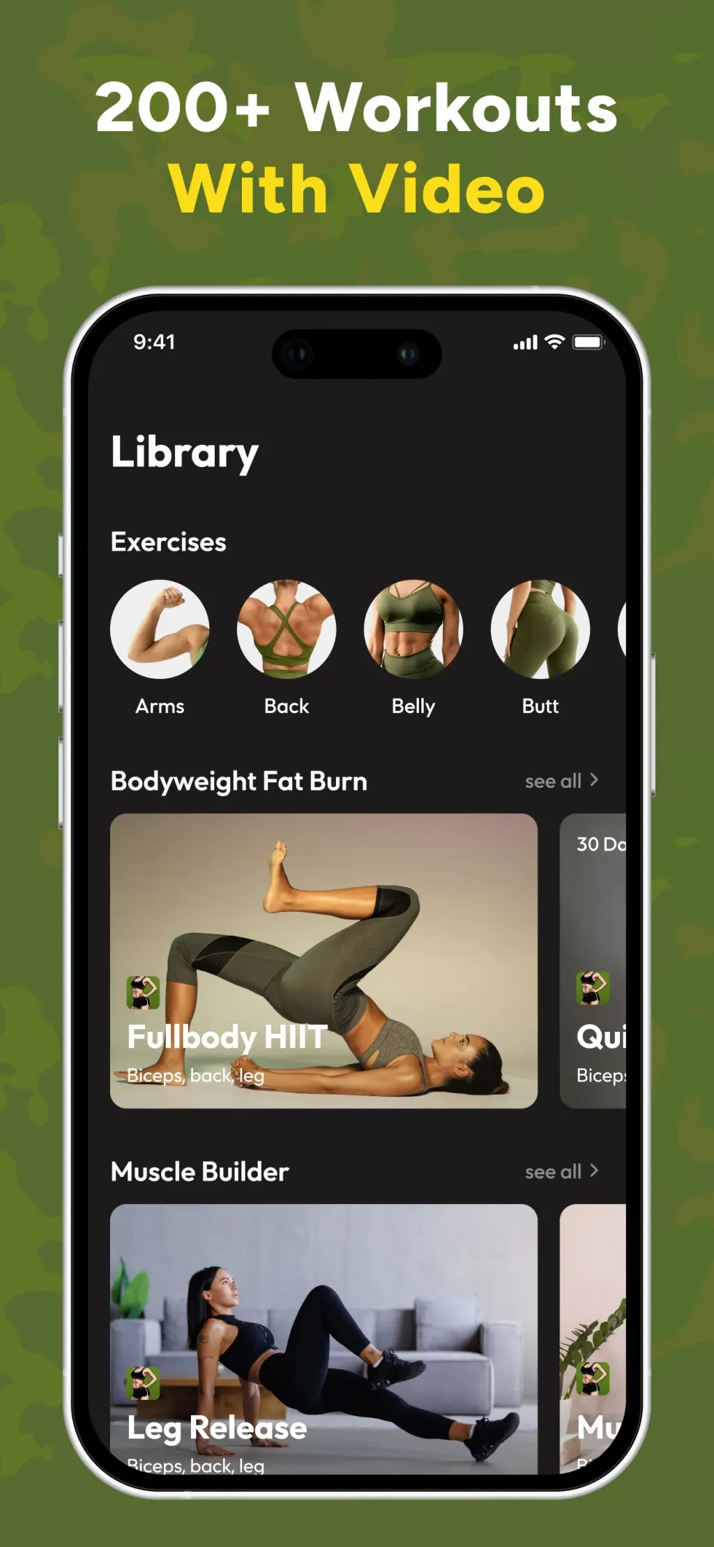 Military Calisthenics Women App Store screenshot 7