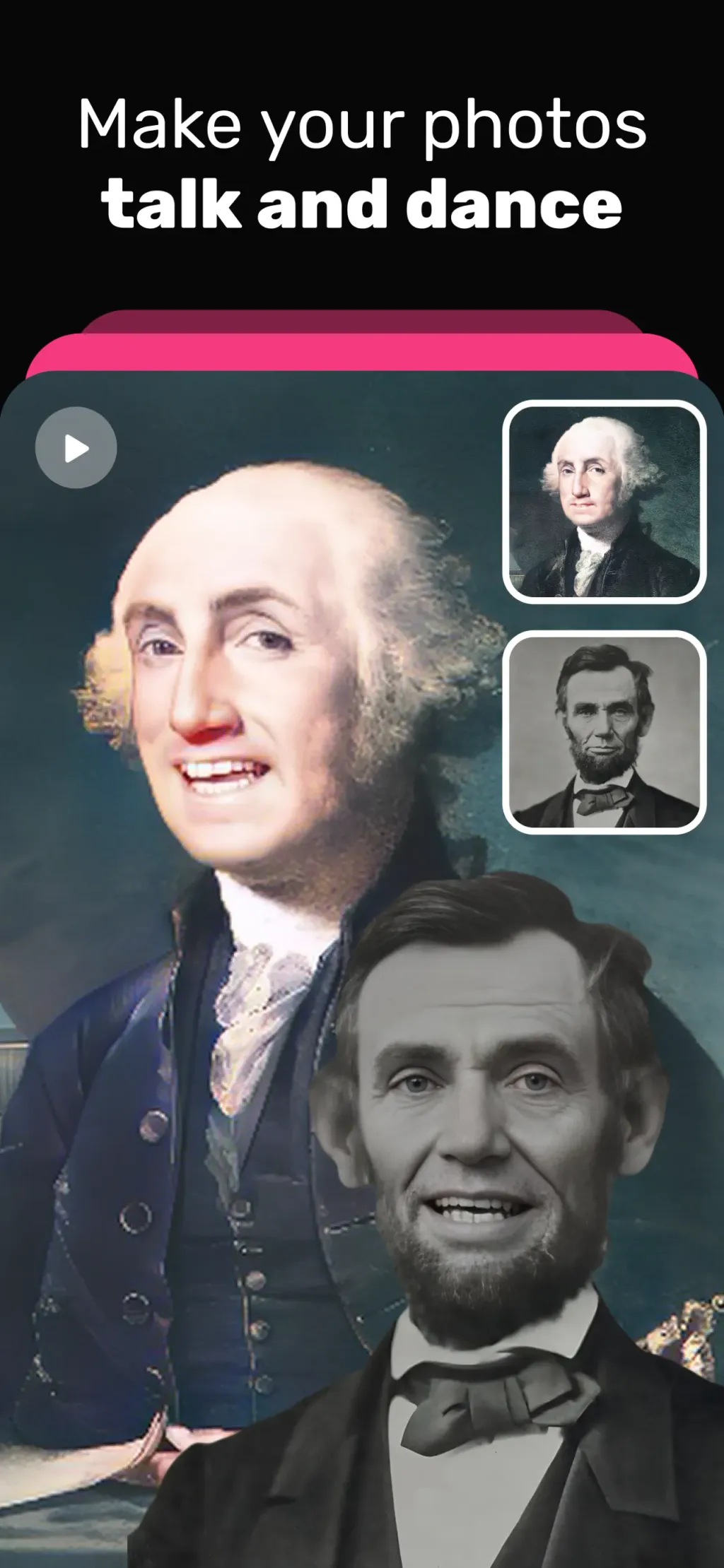 Mimic - AI Photo Face Animator screenshot 1