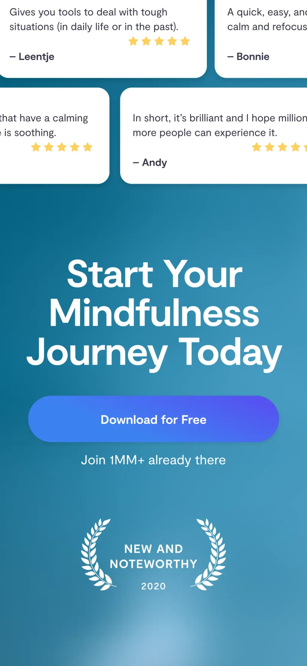 Mindfulness.com Meditation App screenshot 2