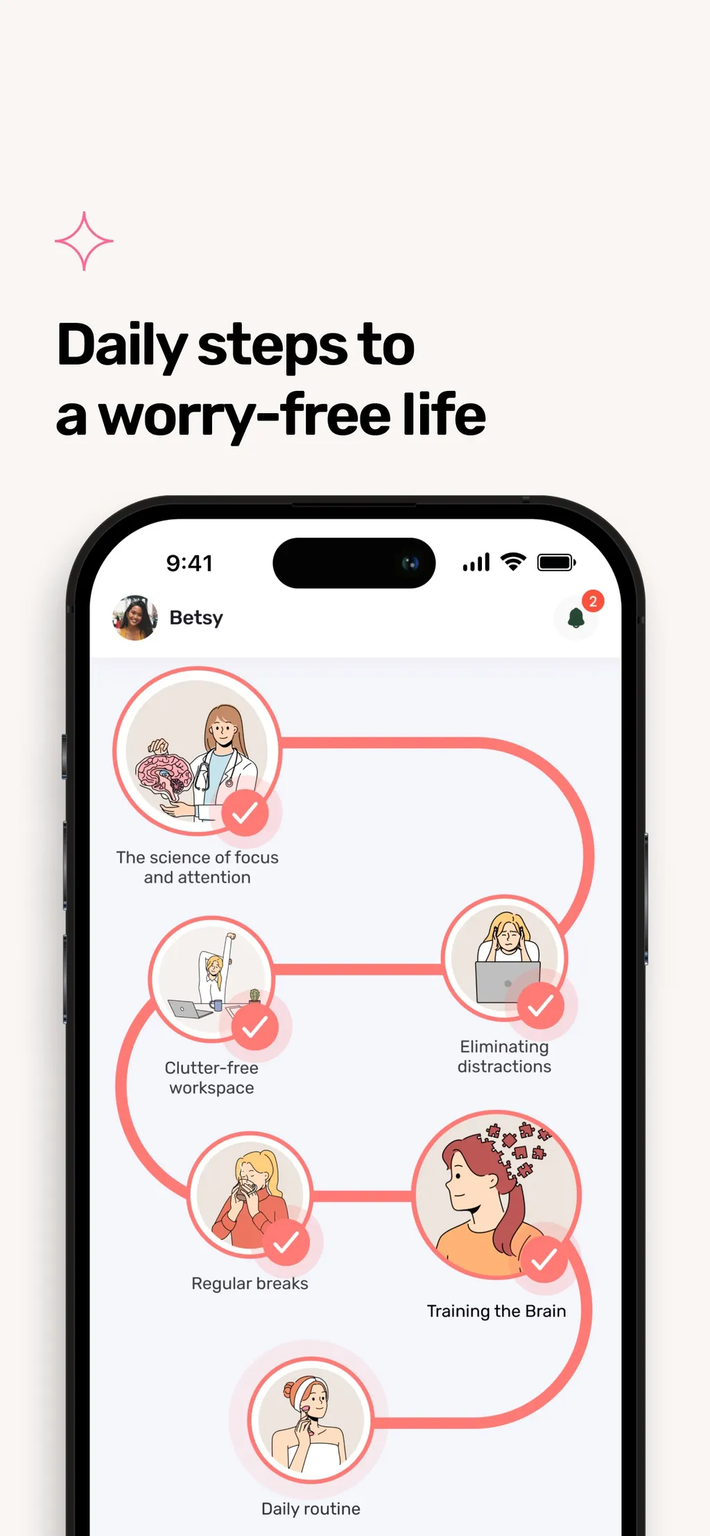 Mindway: Stop Overthinking App Store screenshot 3