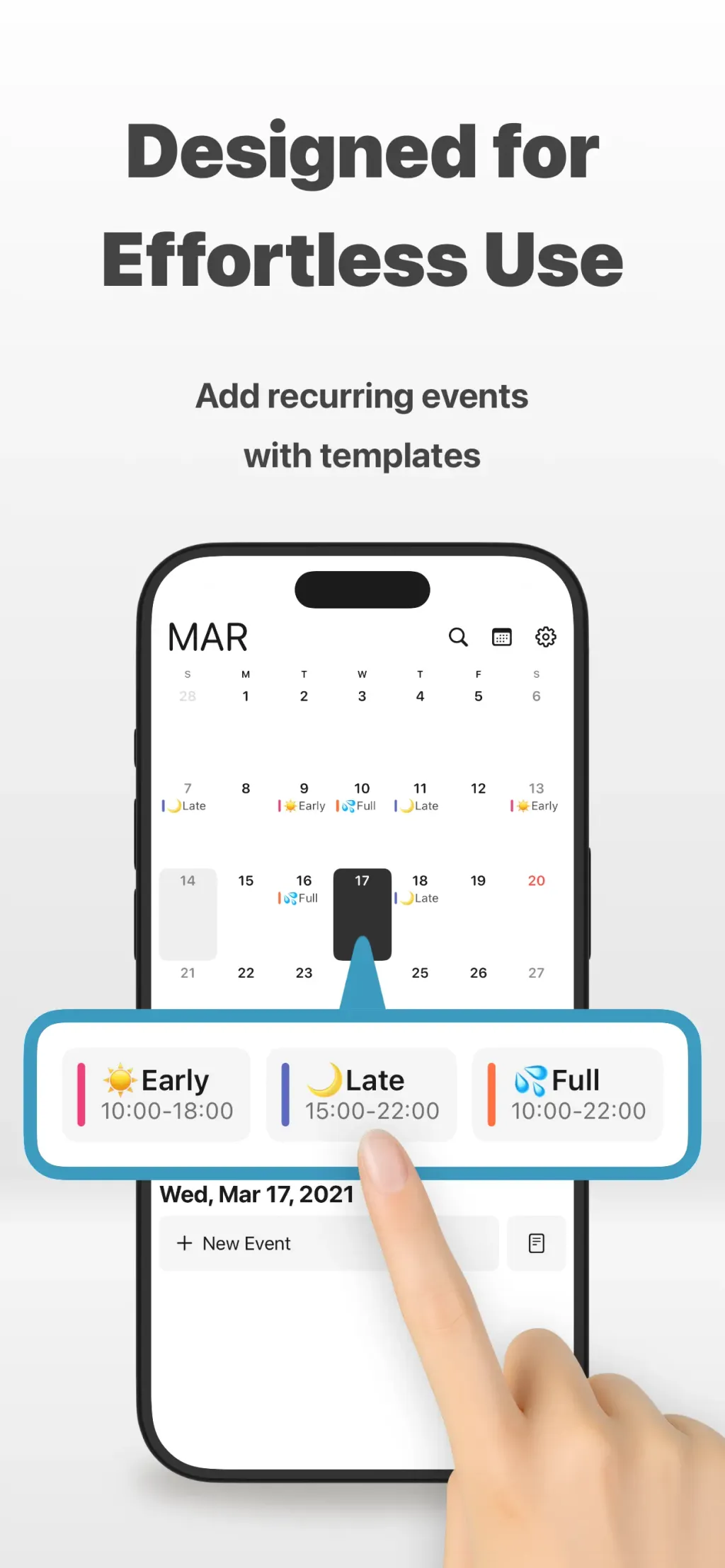 minical - Planner & Calendar App Store screenshot 4