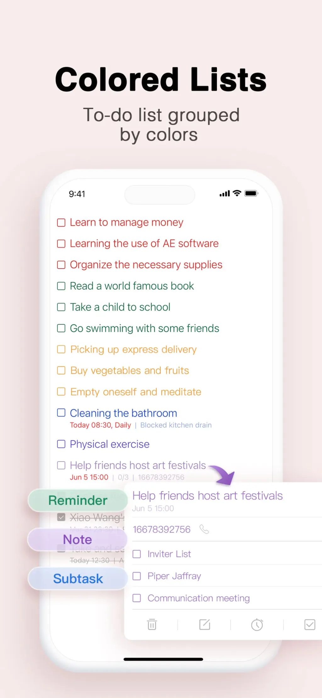 To Do List MinimaList & Widget App Store screenshot 1