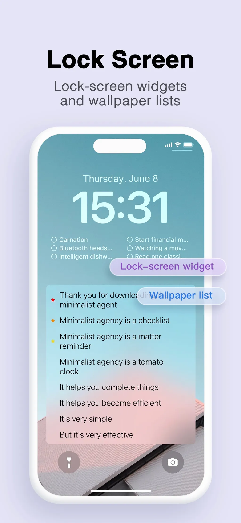 To Do List MinimaList & Widget App Store screenshot 4