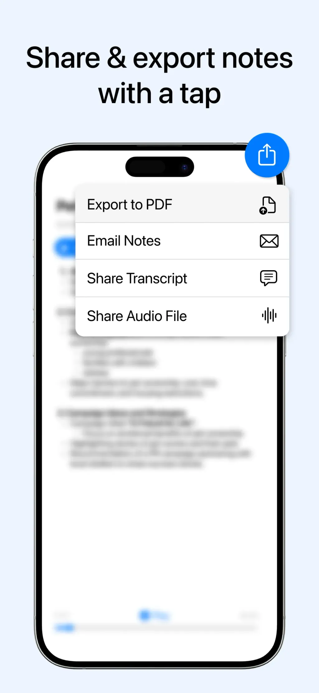 Minutes: AI Meeting Note Taker App Store screenshot 5