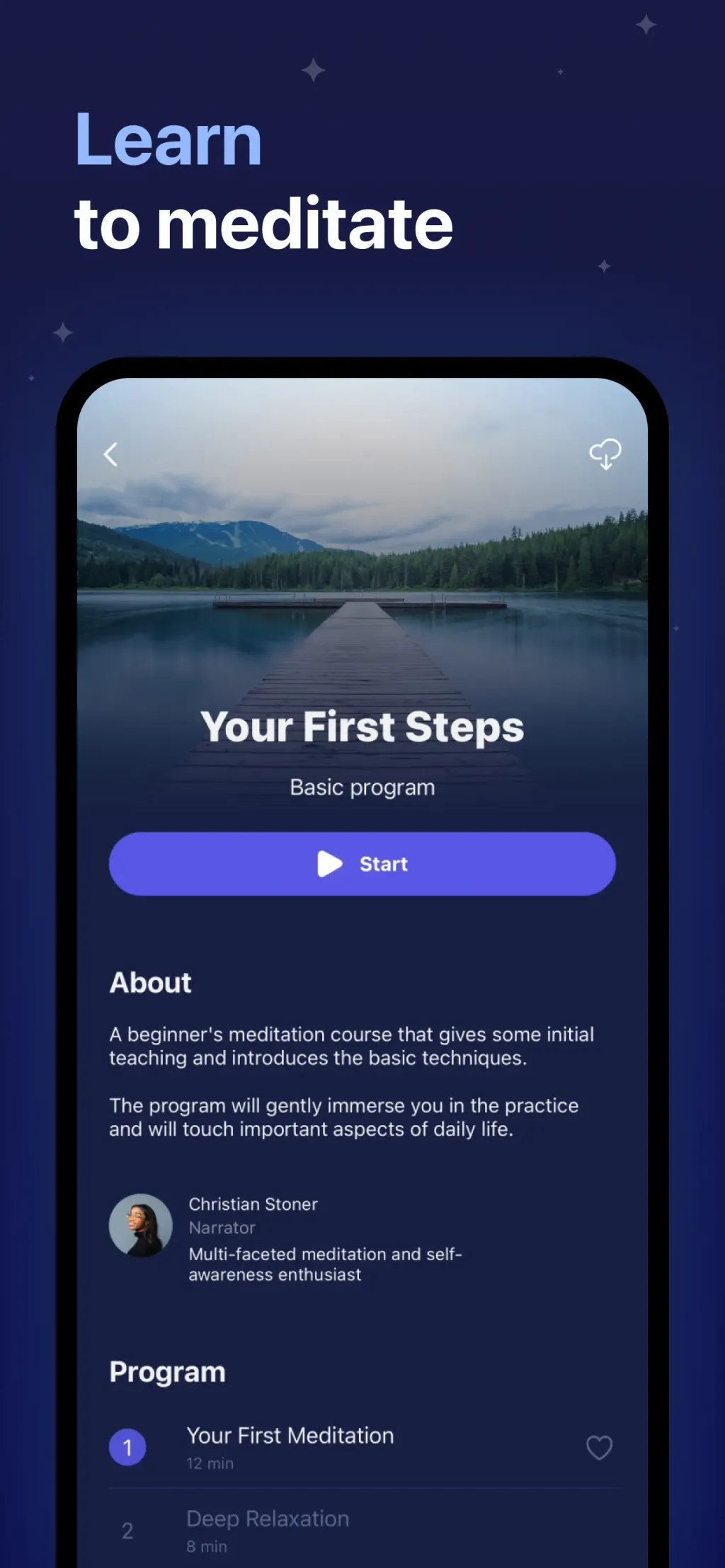 Mo Meditation, Sleep, Recovery App Store screenshot 5