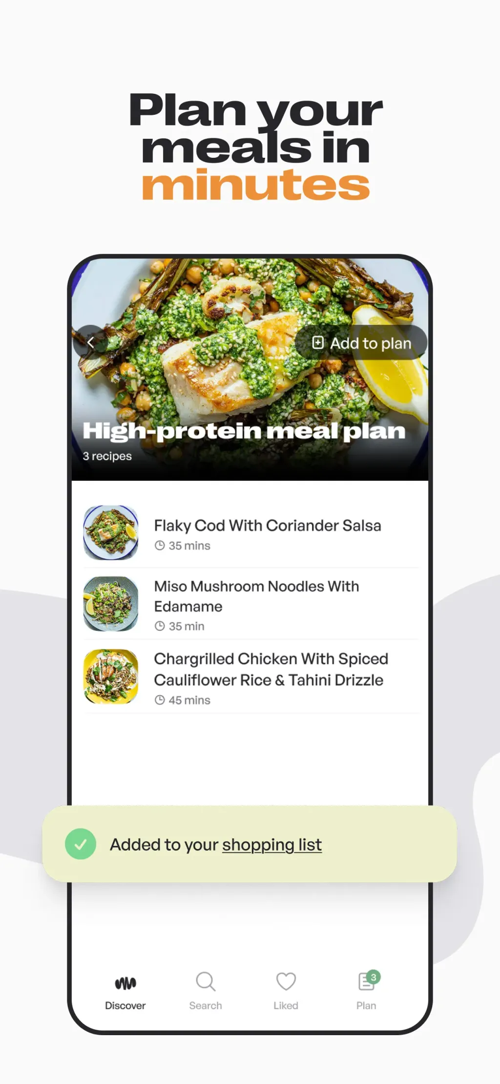 Mob: Meal Planner and Recipes App Store screenshot 5