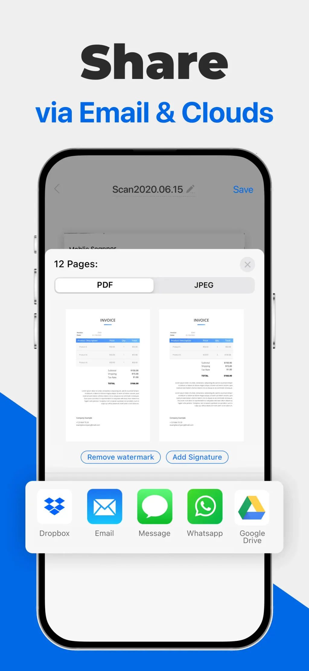 Mobile Scanner App - Scan PDF App Store screenshot 10