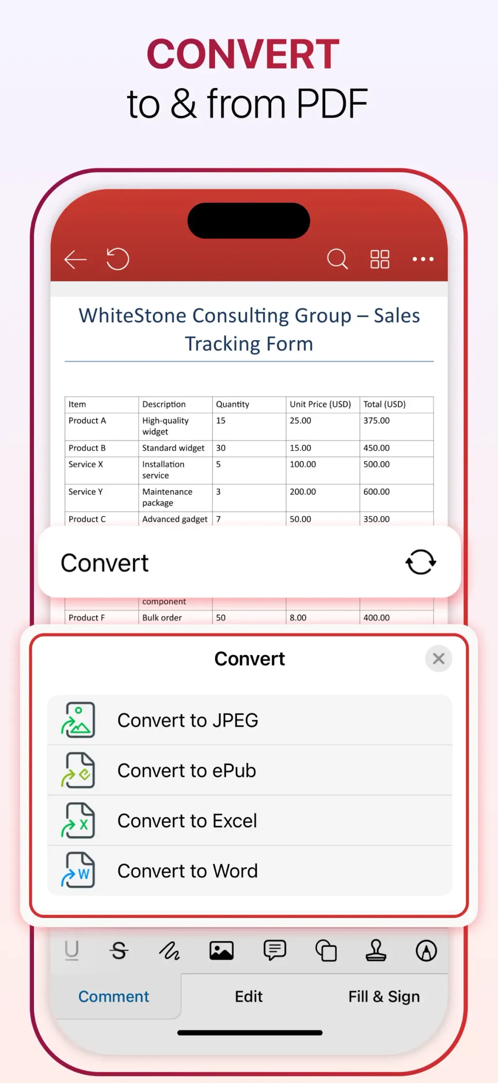MobiPDF・PDF Text Editor・Reader App Store screenshot 5