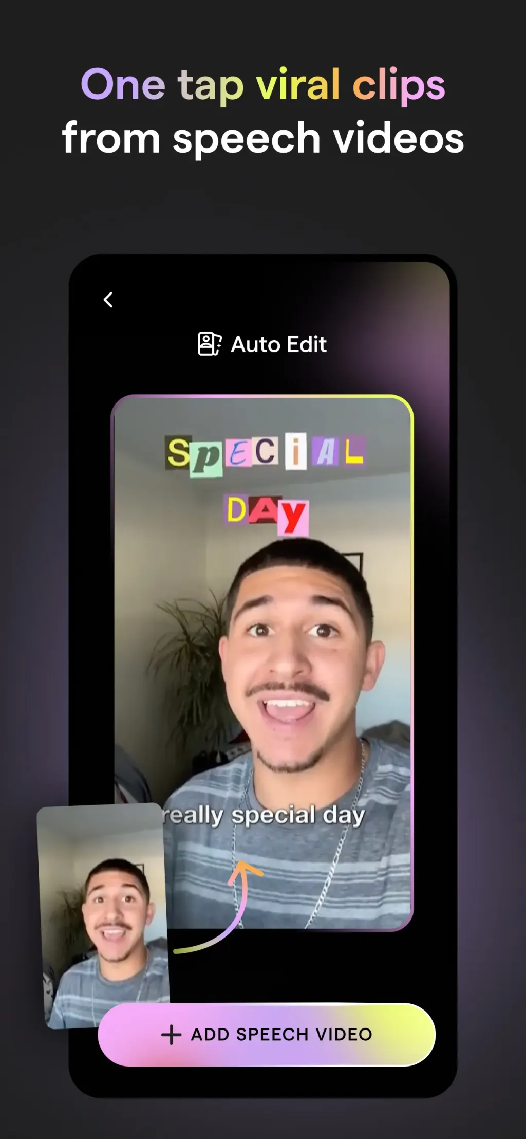 Mojo: AI Video & Reels Editor App Store screenshot 2