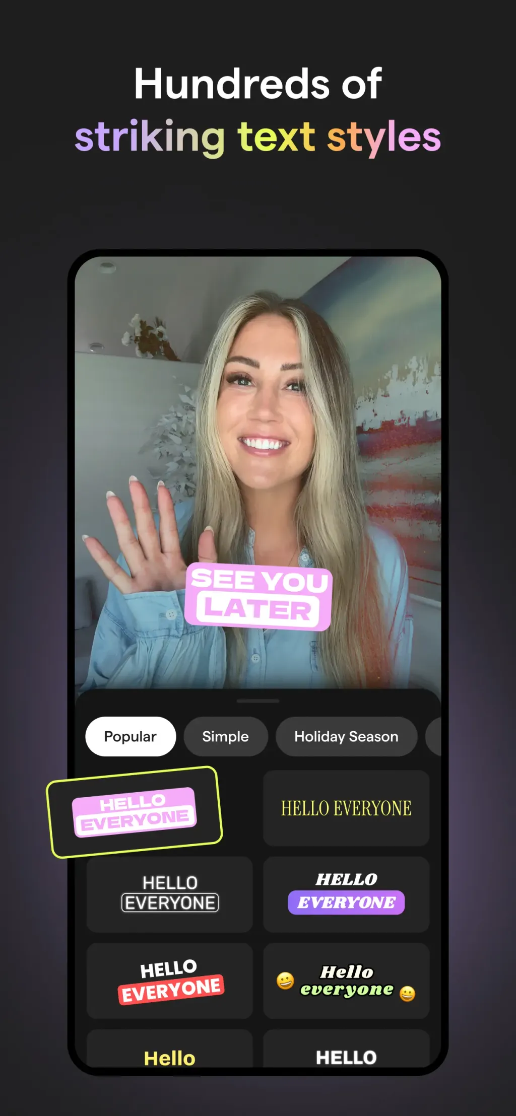 Mojo: AI Video & Reels Editor App Store screenshot 4