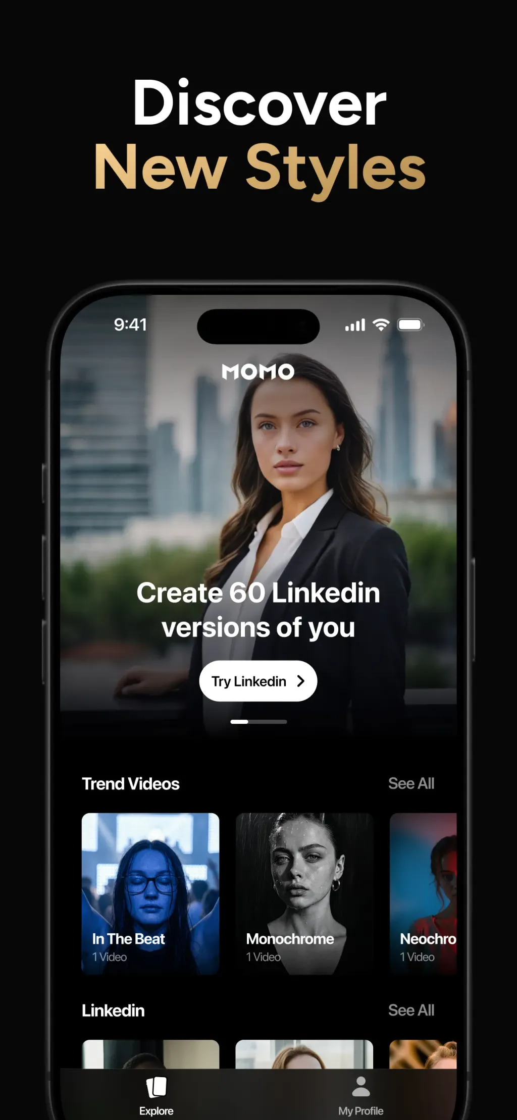 Momo: AI Photo & Video Maker App Store screenshot 9