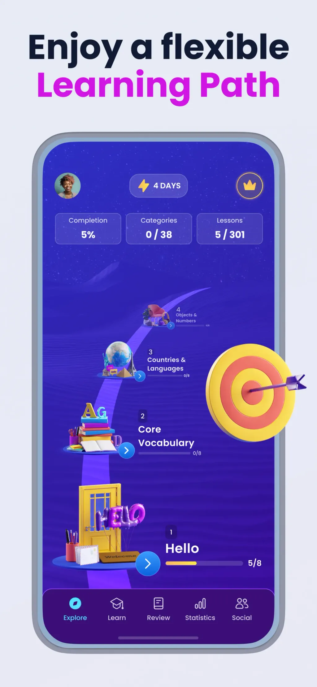 Mondly: Learn 41 Languages App Store screenshot 6