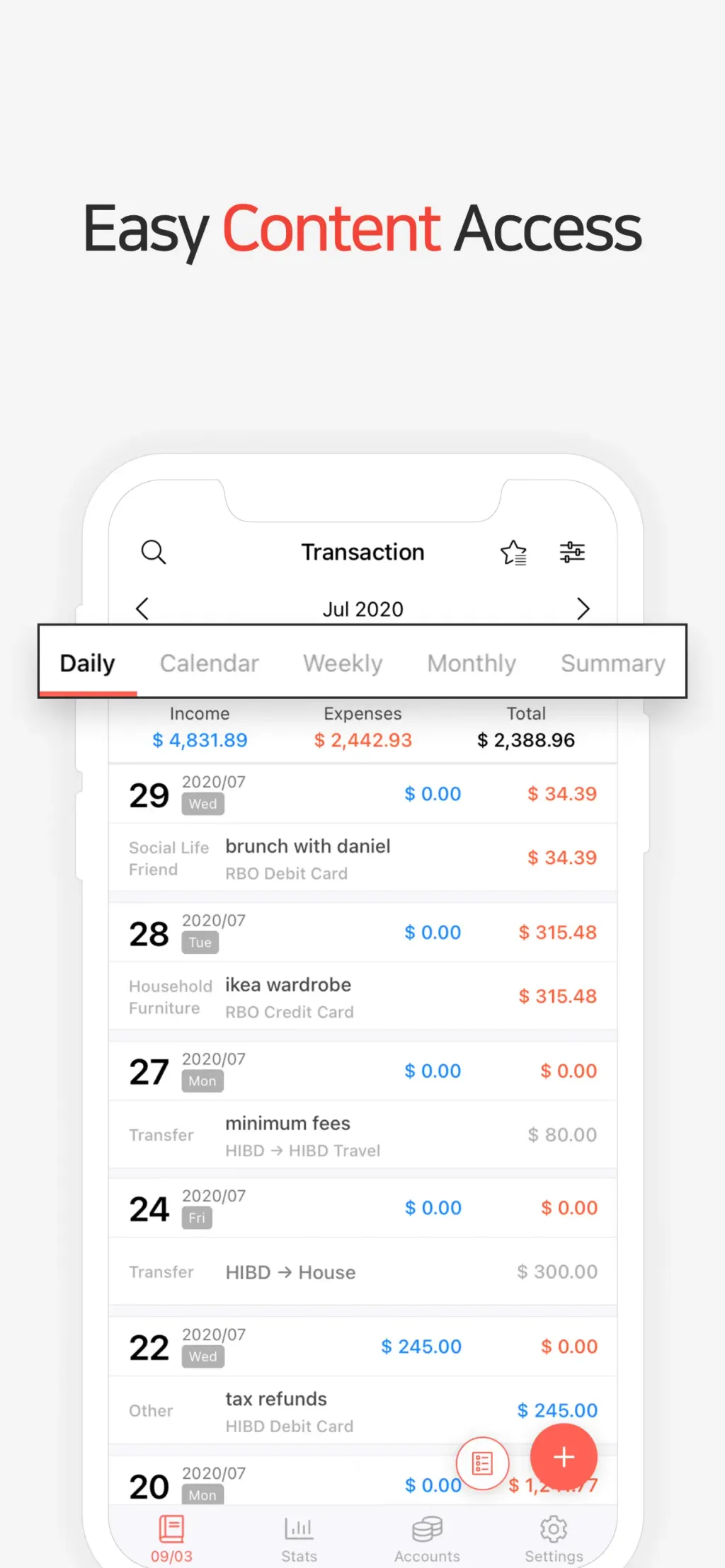 Money Manager Expense & Budget App Store screenshot 2