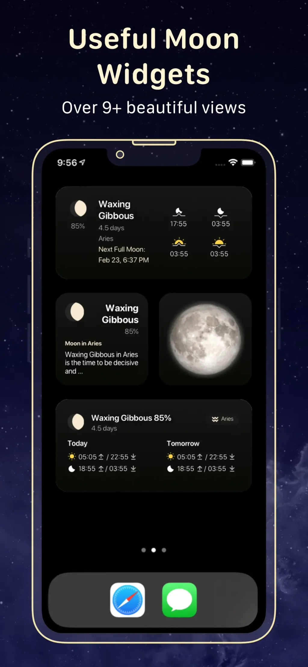 Moon Calendar — MoonX App Store screenshot 5