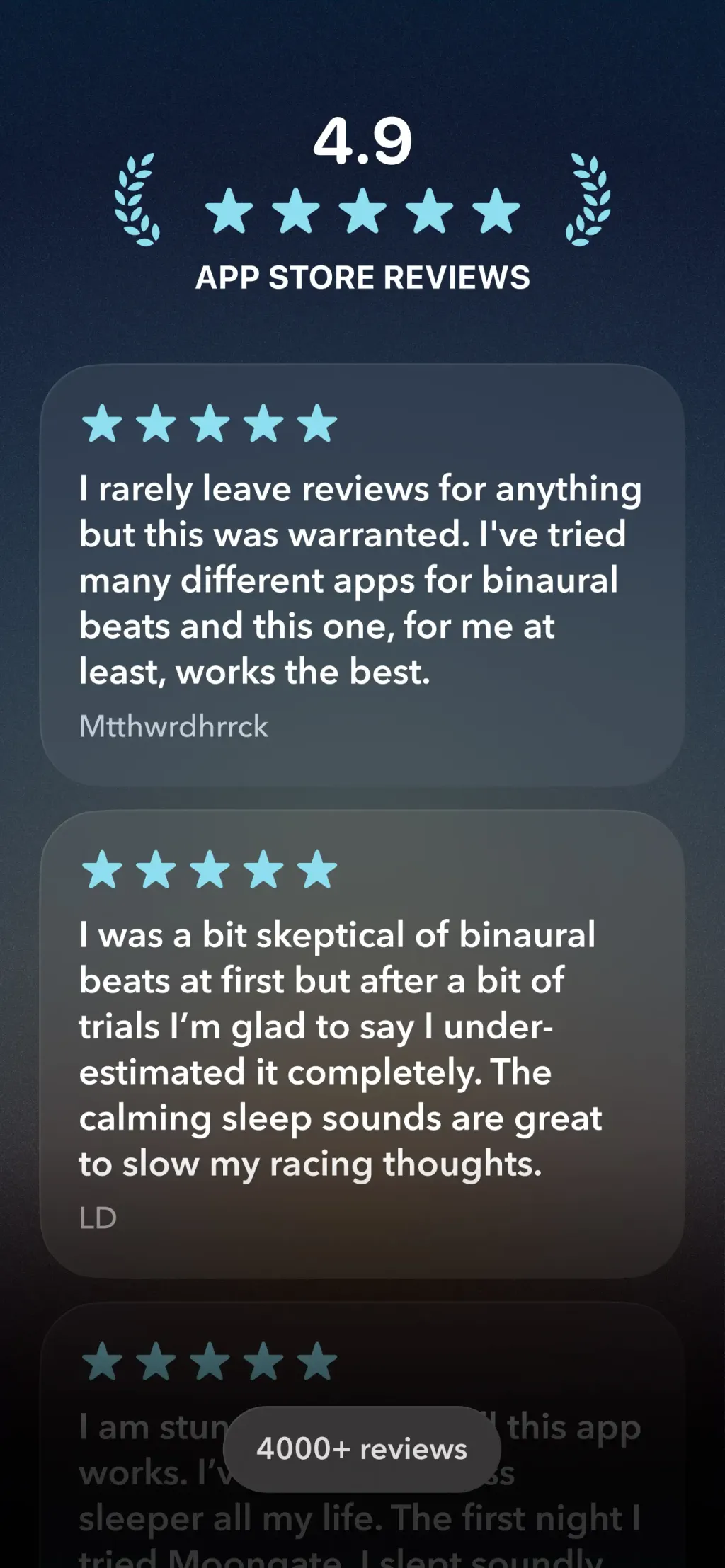 Moongate: Binaural Beats App Store screenshot 7