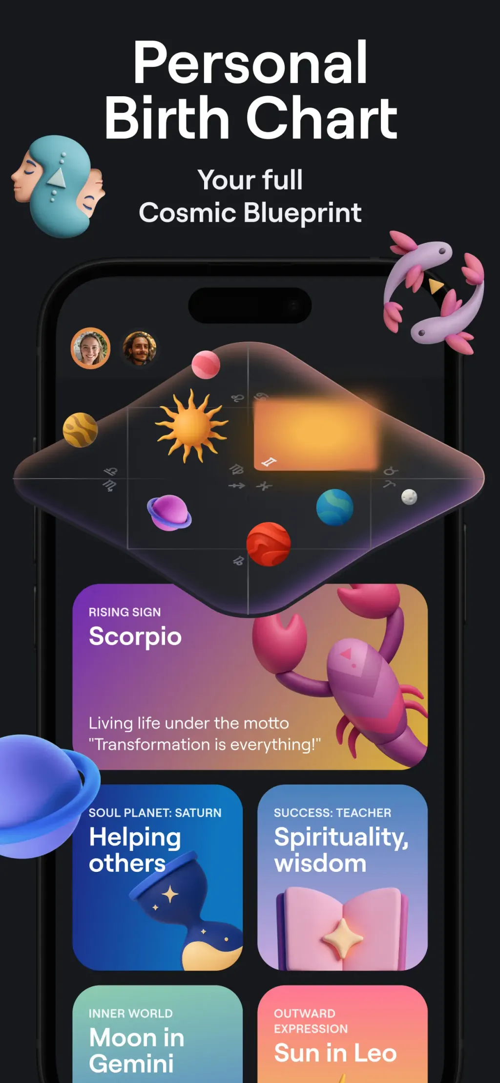 Moonly: Moon Phases & Calendar screenshot 1