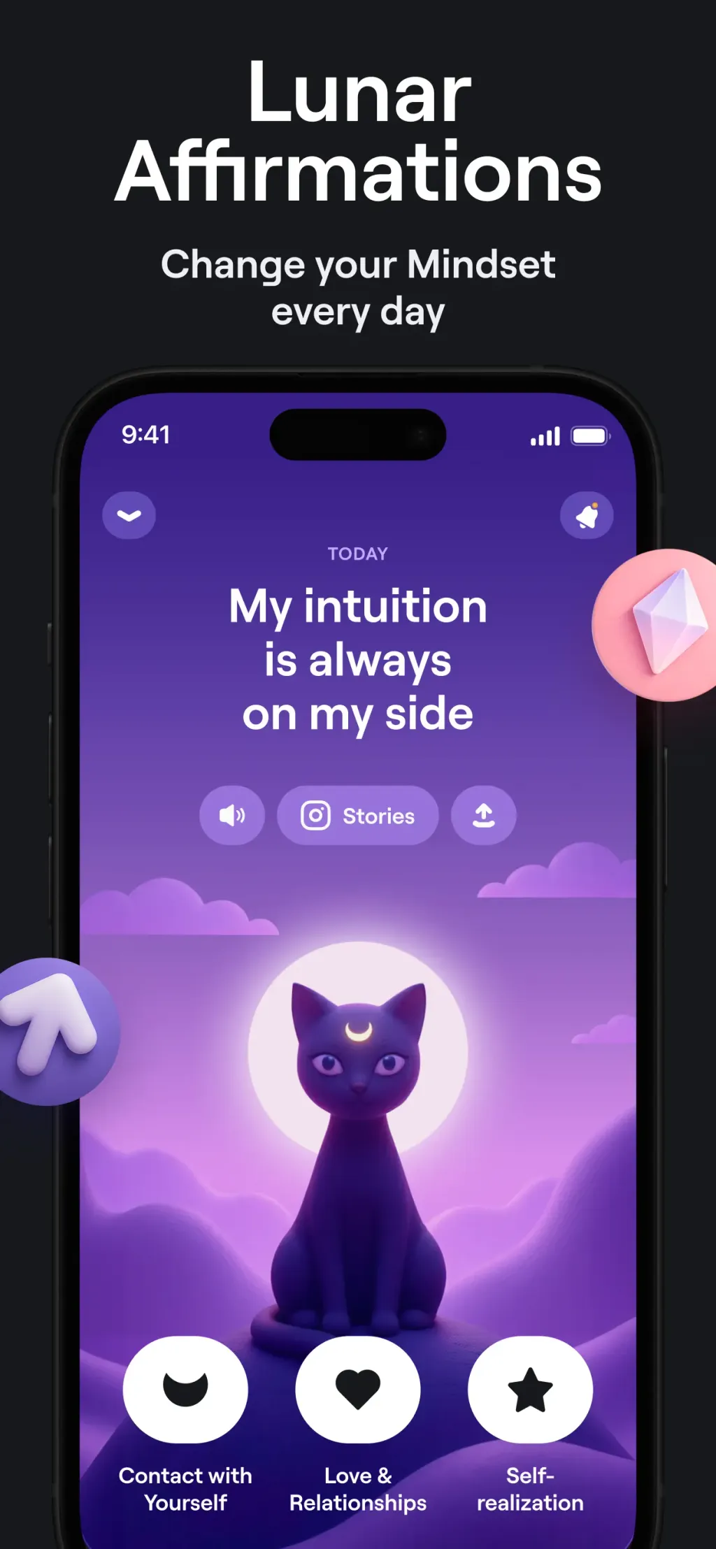Moonly: Moon Phases & Calendar App Store screenshot 4