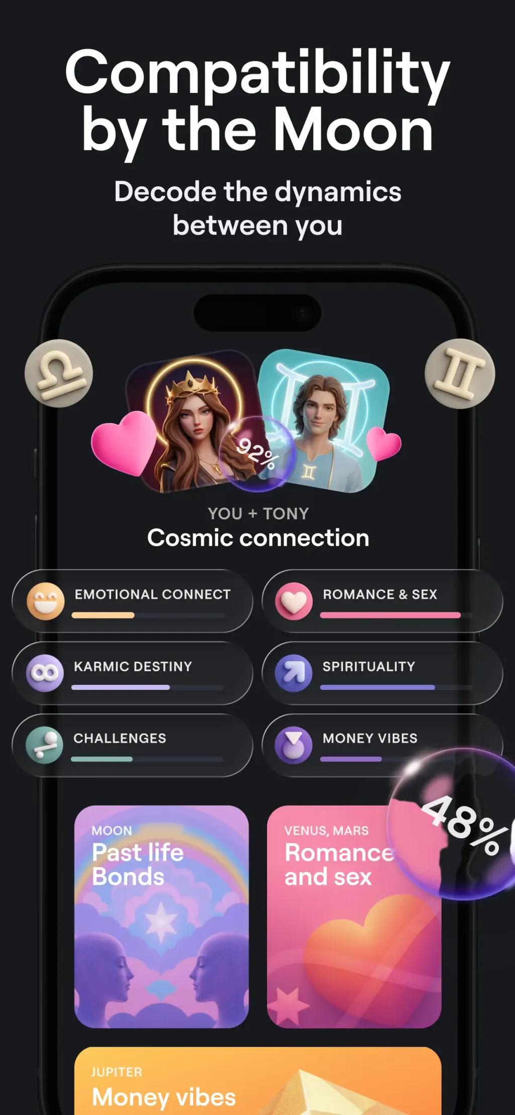 Moonly: Moon Phases & Calendar screenshot 3