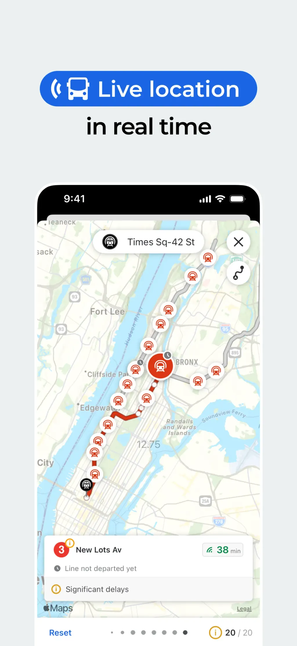 Moovit: All Transit Options screenshot 1