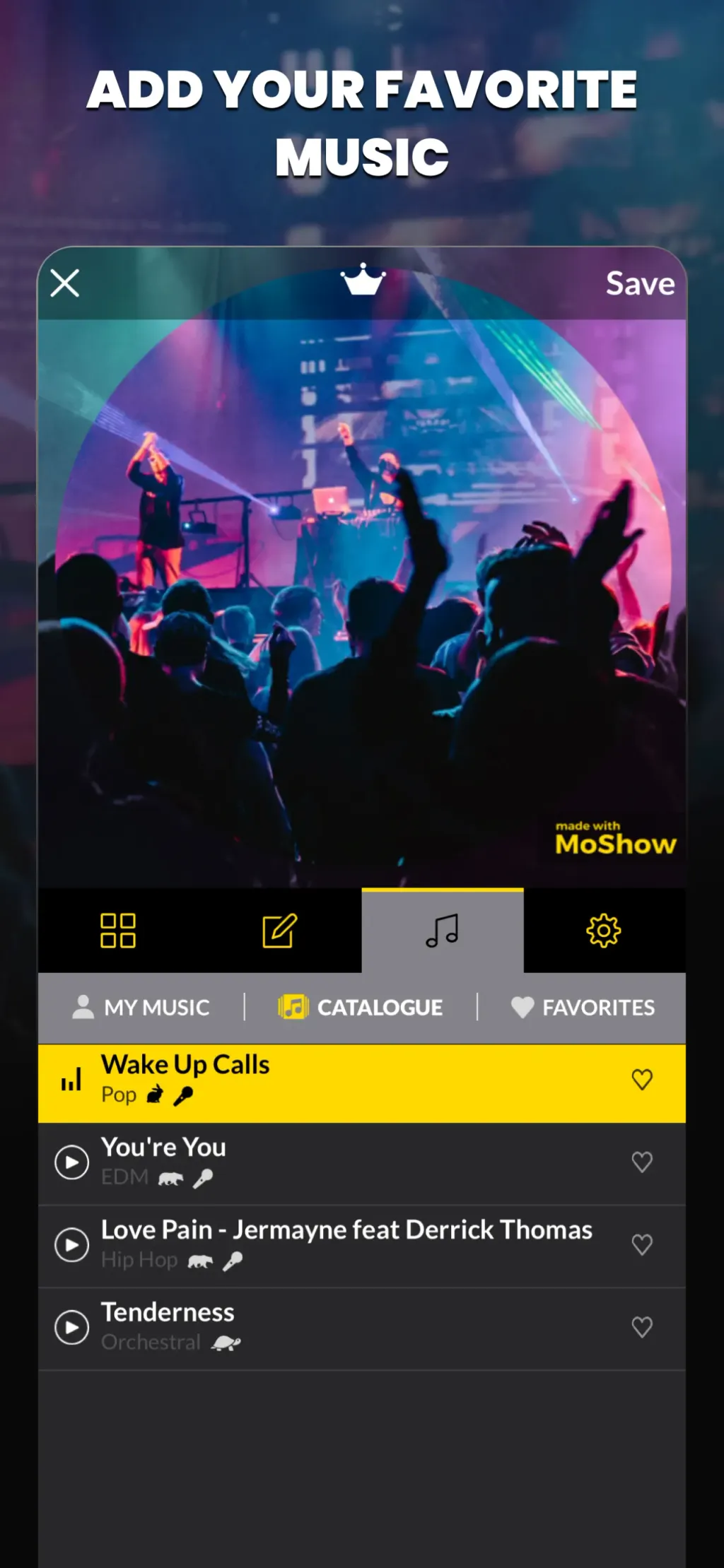 MoShow Slideshow Maker Video App Store screenshot 4
