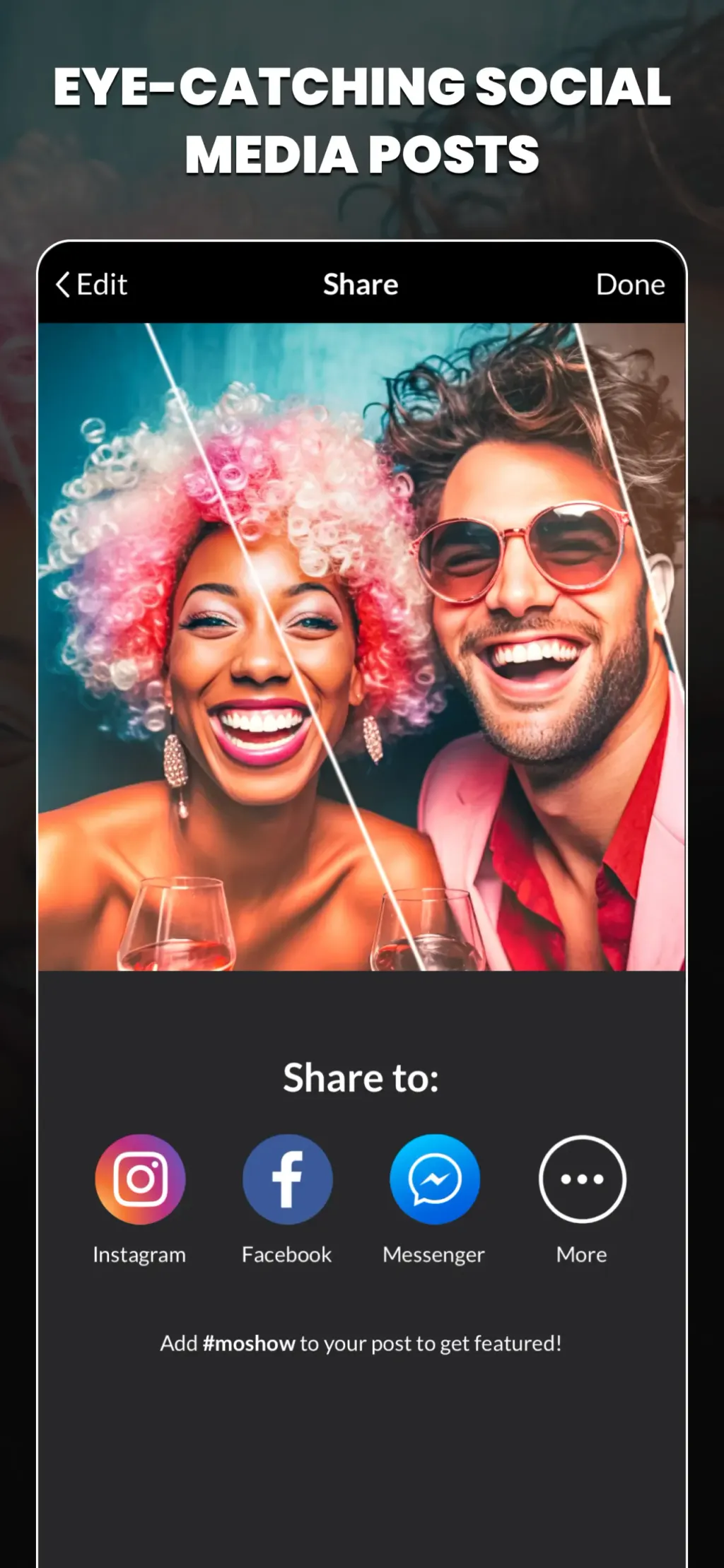 MoShow Slideshow Maker Video App Store screenshot 5