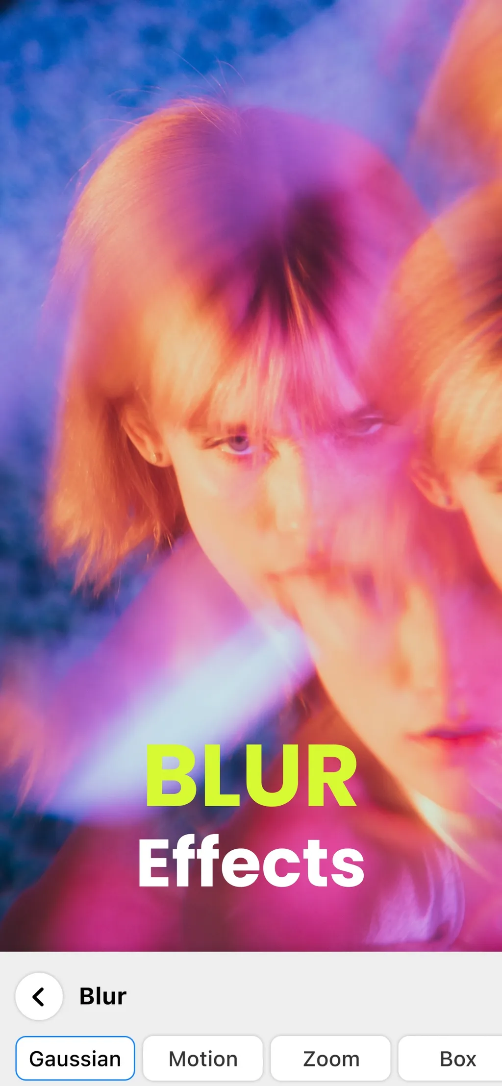 Motion Blur Photo Editor App Store screenshot 8