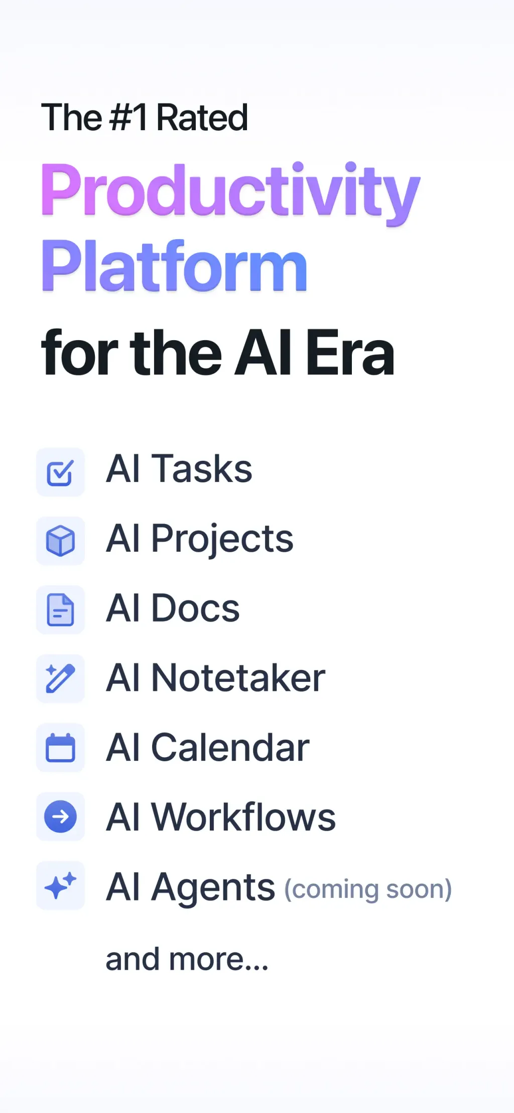 Motion: Tasks & AI Scheduling screenshot 1