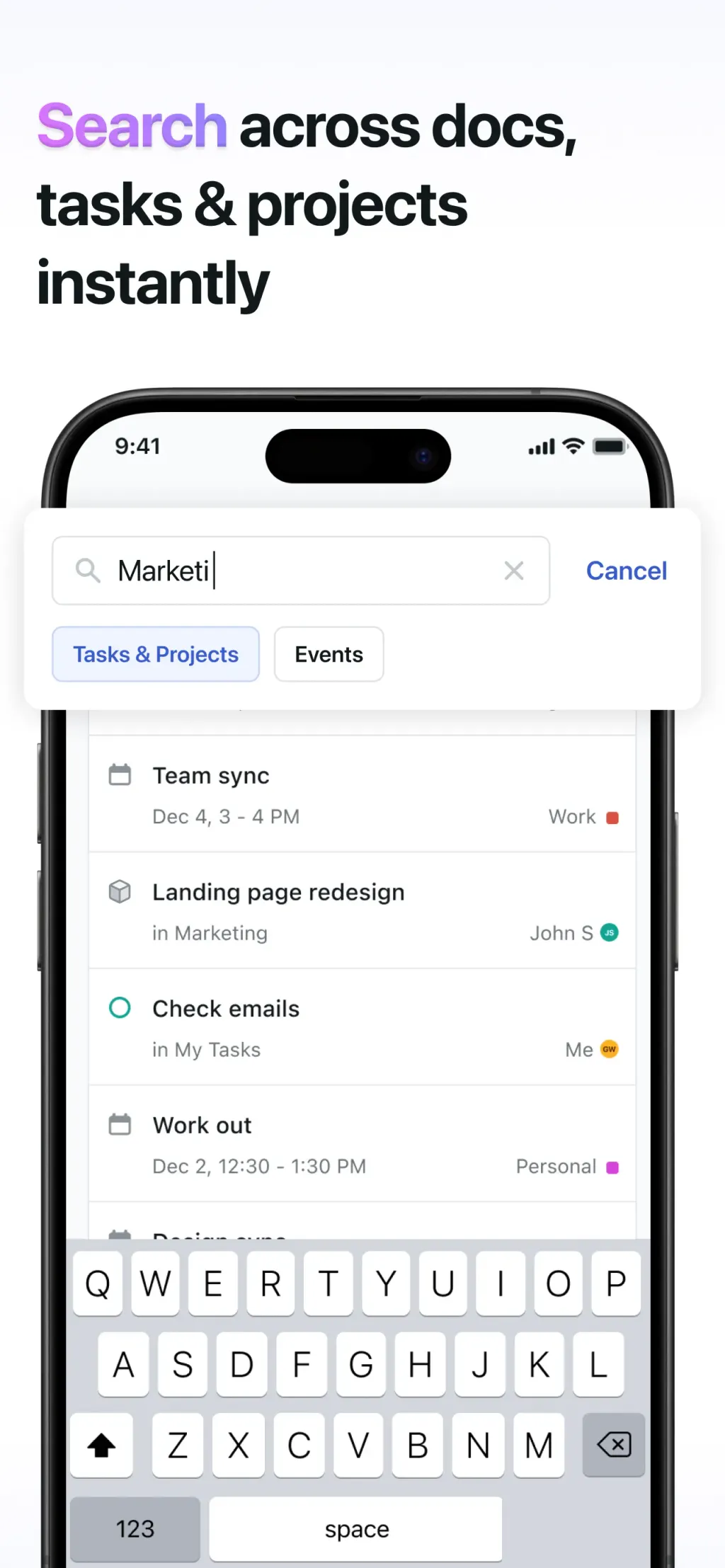 Motion: Tasks & AI Scheduling screenshot 3