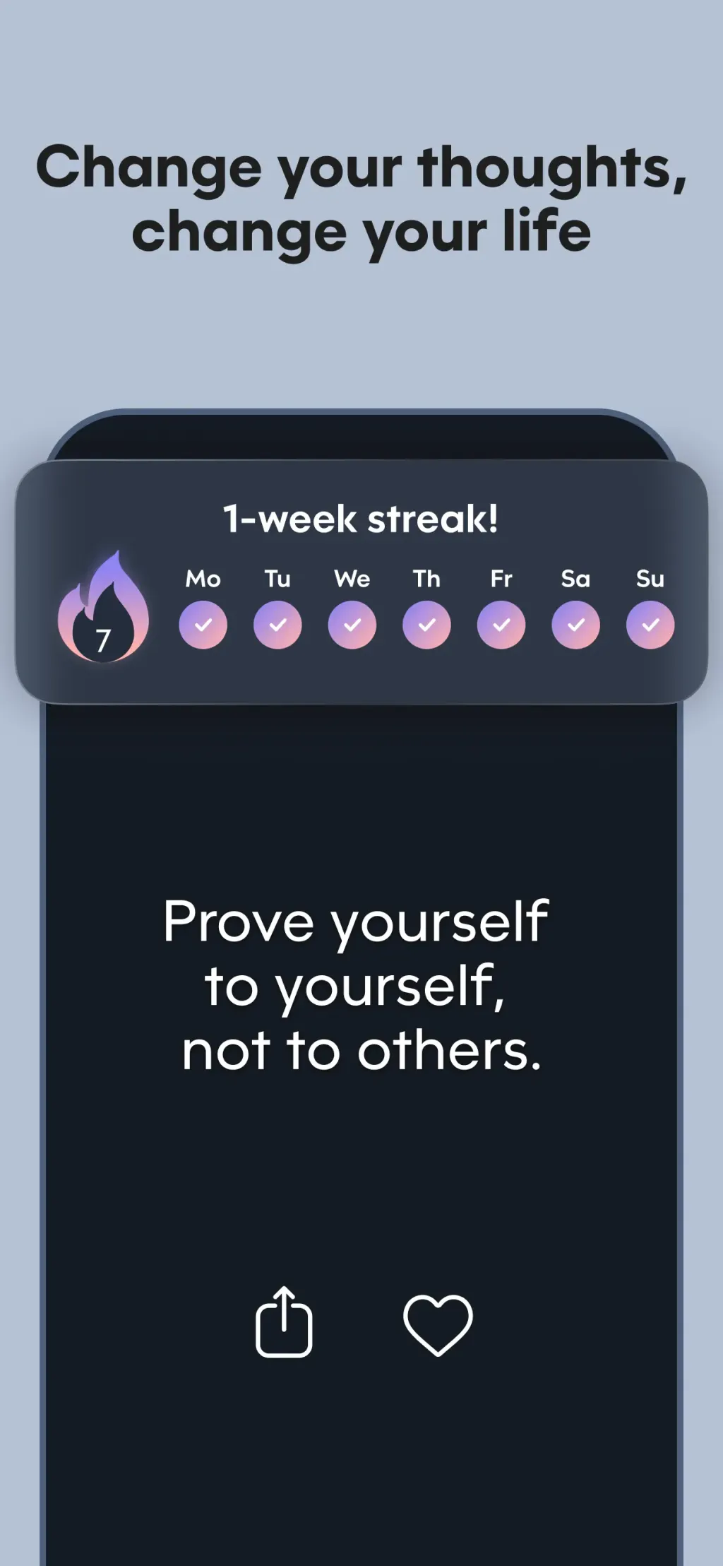 Motivation - Daily quotes App Store screenshot 2