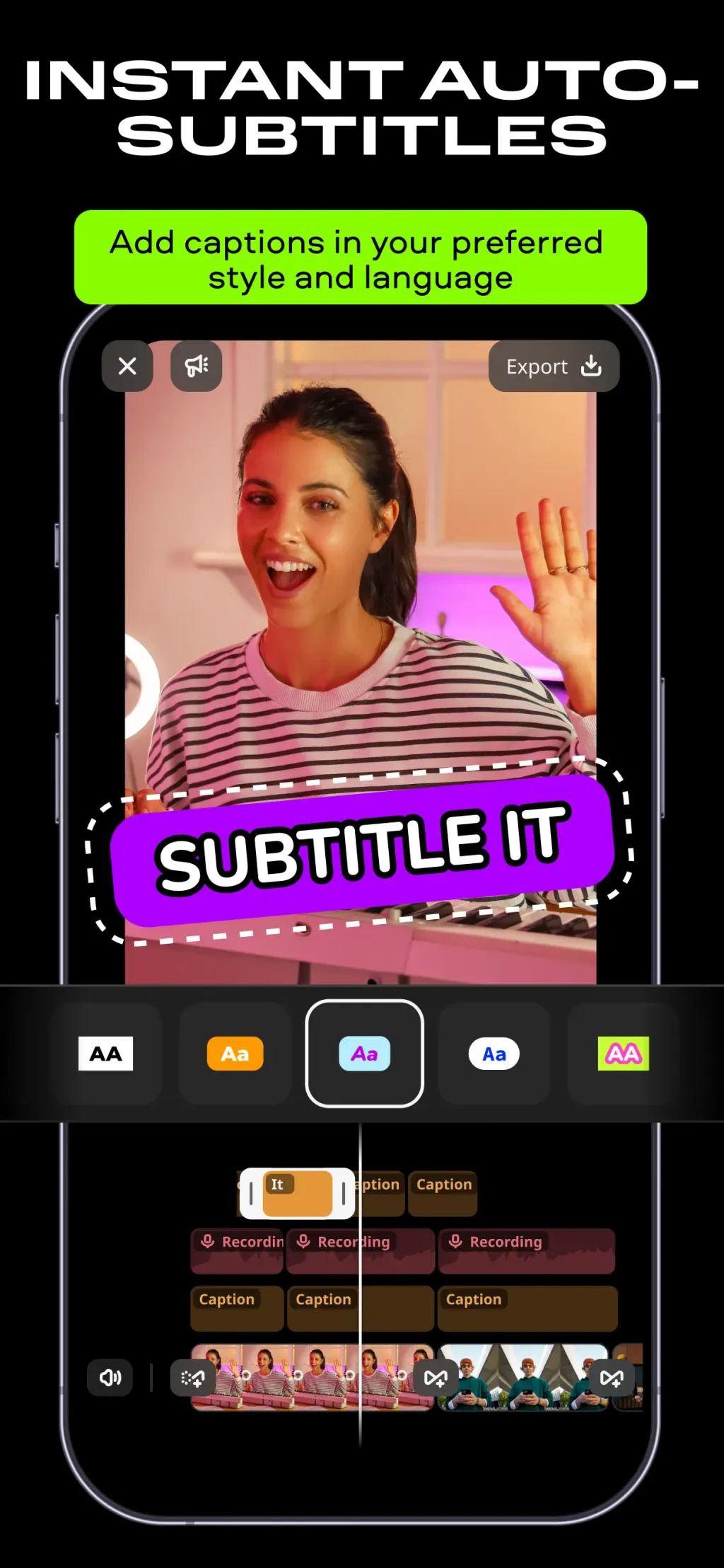 Movavi - Video & Reels Editor App Store screenshot 3
