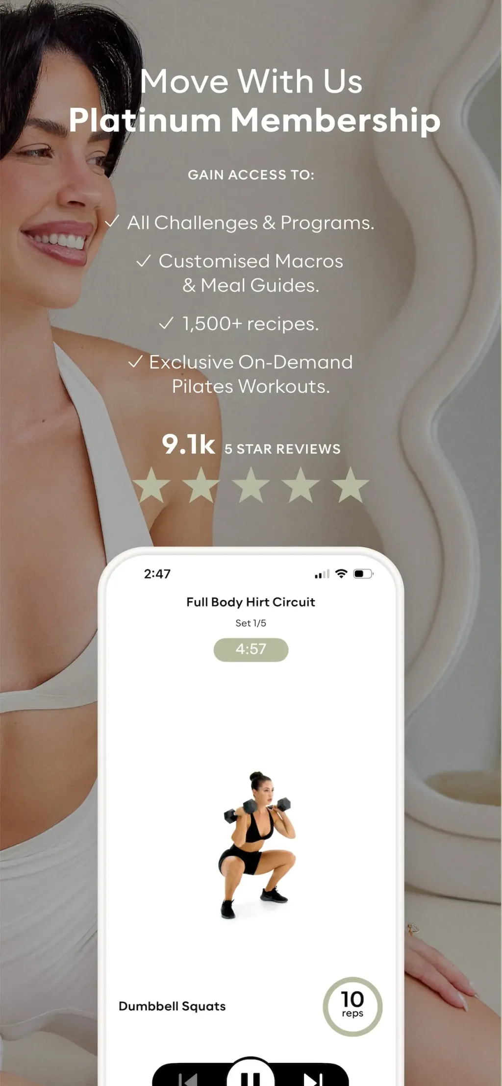 Move With Us App Store screenshot 1