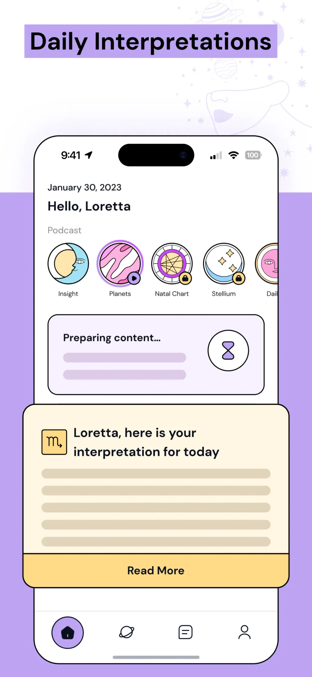 Moyra: Astrology Guide for You App Store screenshot 2