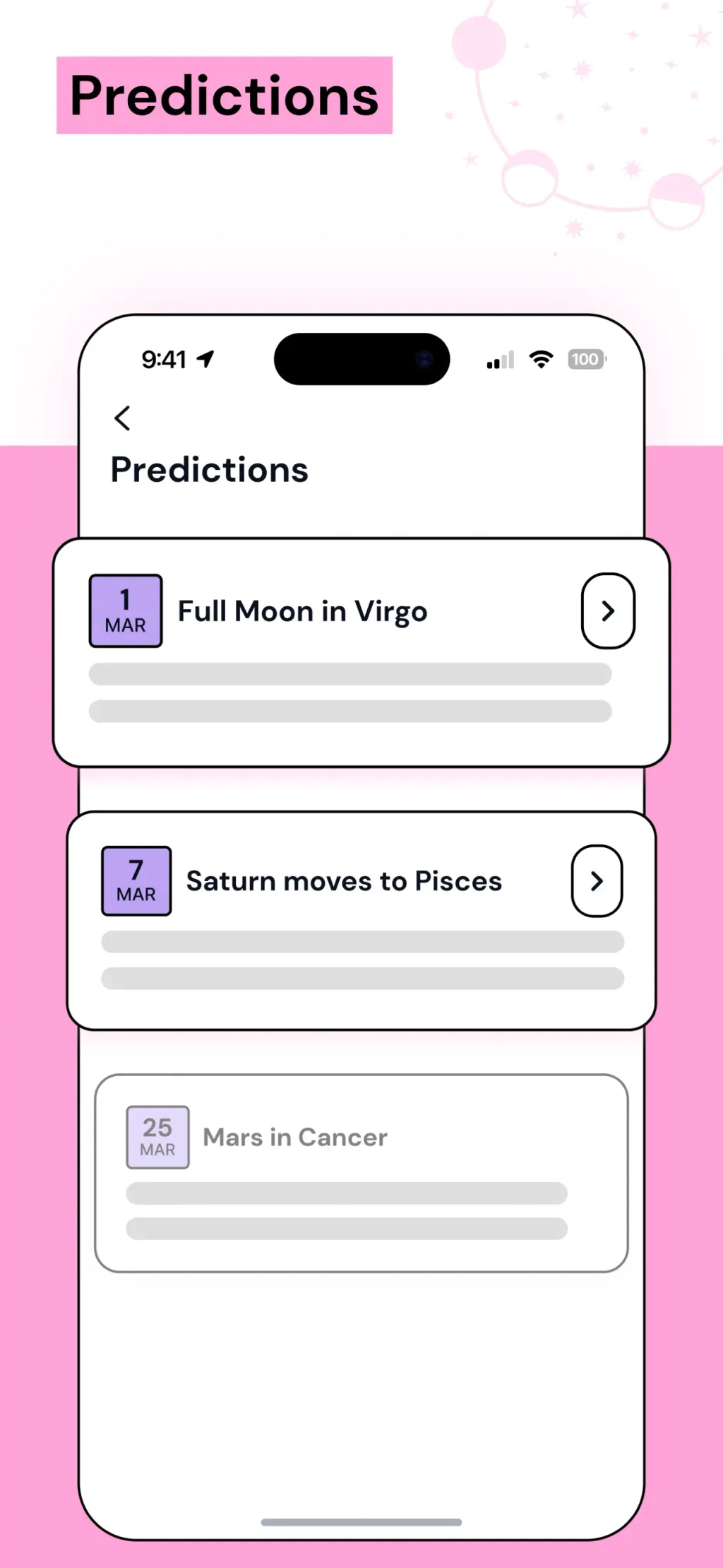Moyra: Astrology Guide for You App Store screenshot 4