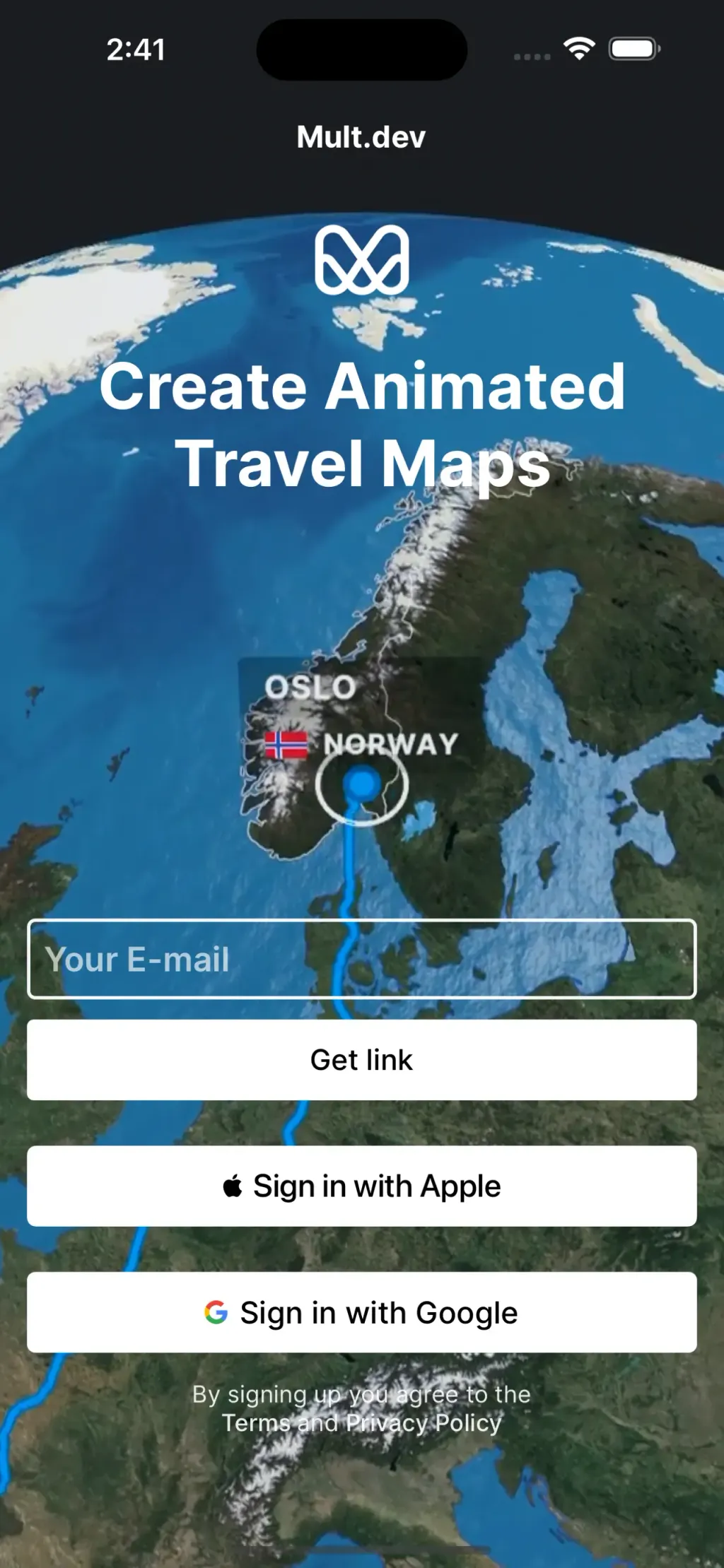 Mult.dev Map Animations App Store screenshot 1