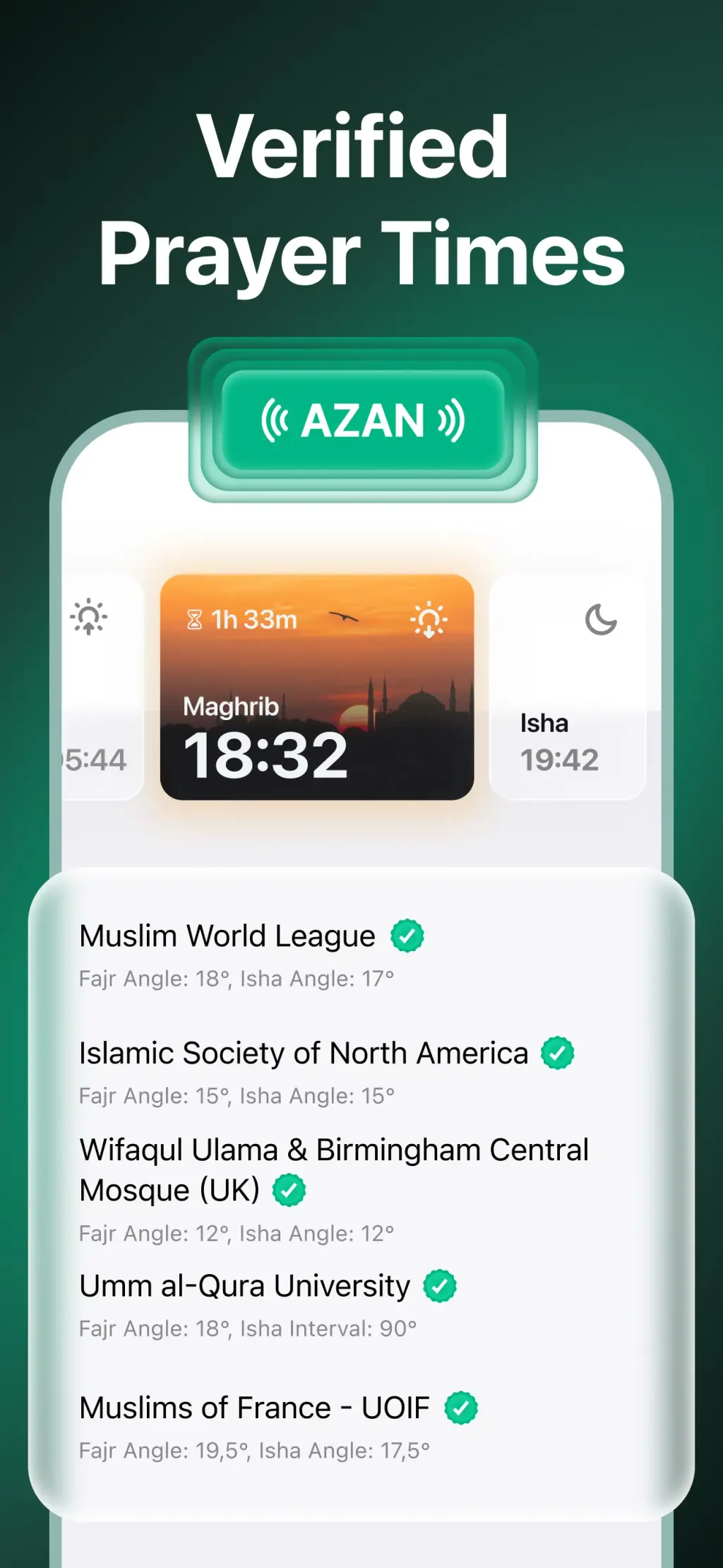 Muslim: Prayer Times, Qibla screenshot 2