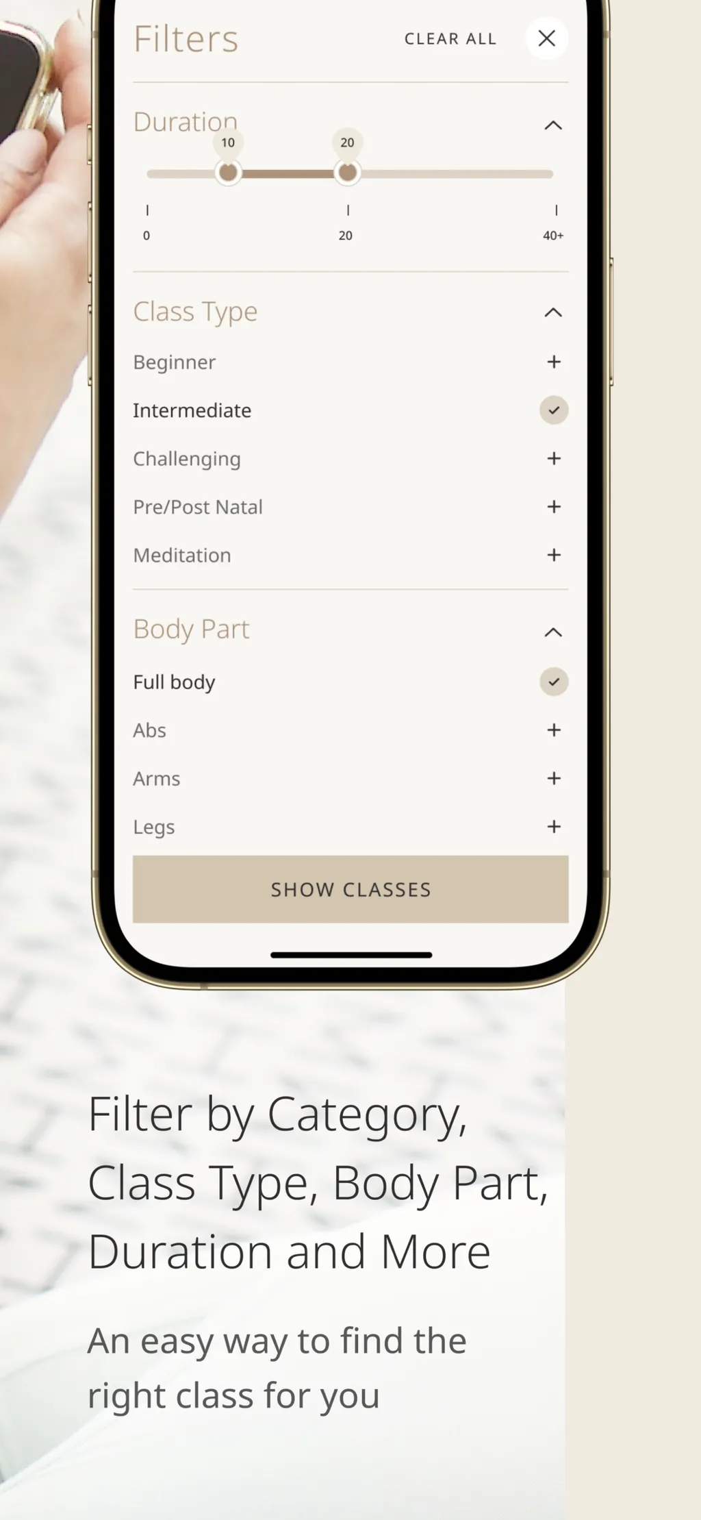 MWH: Fitness + Wellness App Store screenshot 4