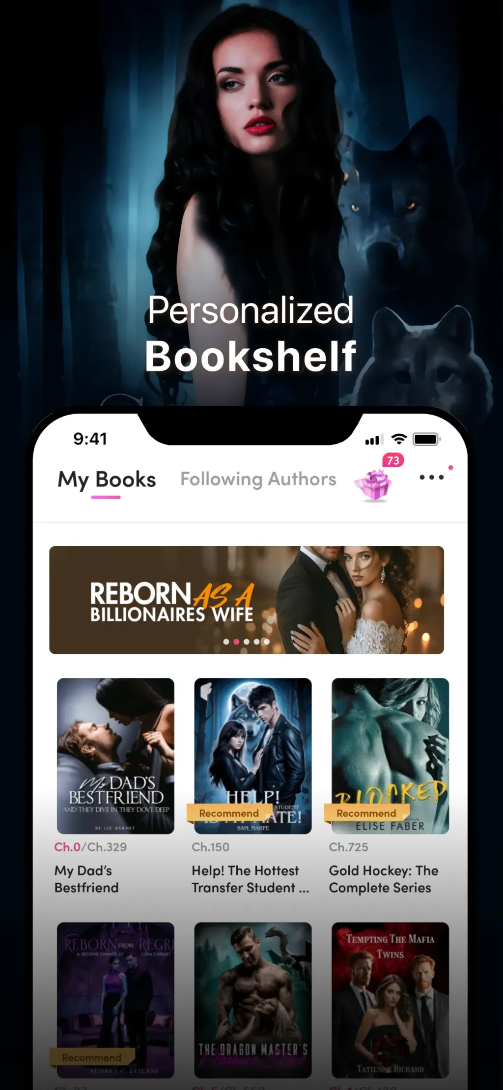 My Fiction: Stories & Novels screenshot 2