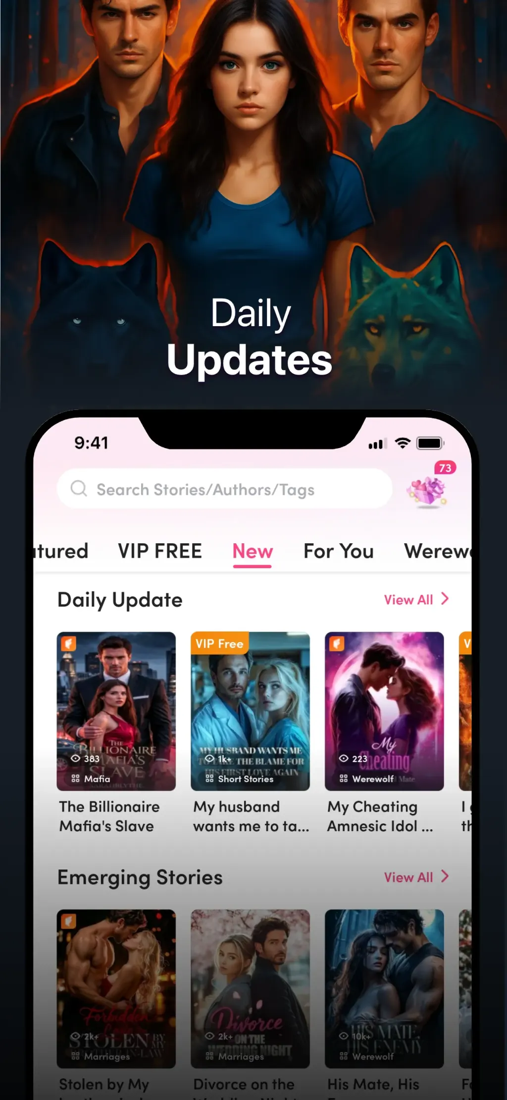 My Fiction: Stories & Novels screenshot 3