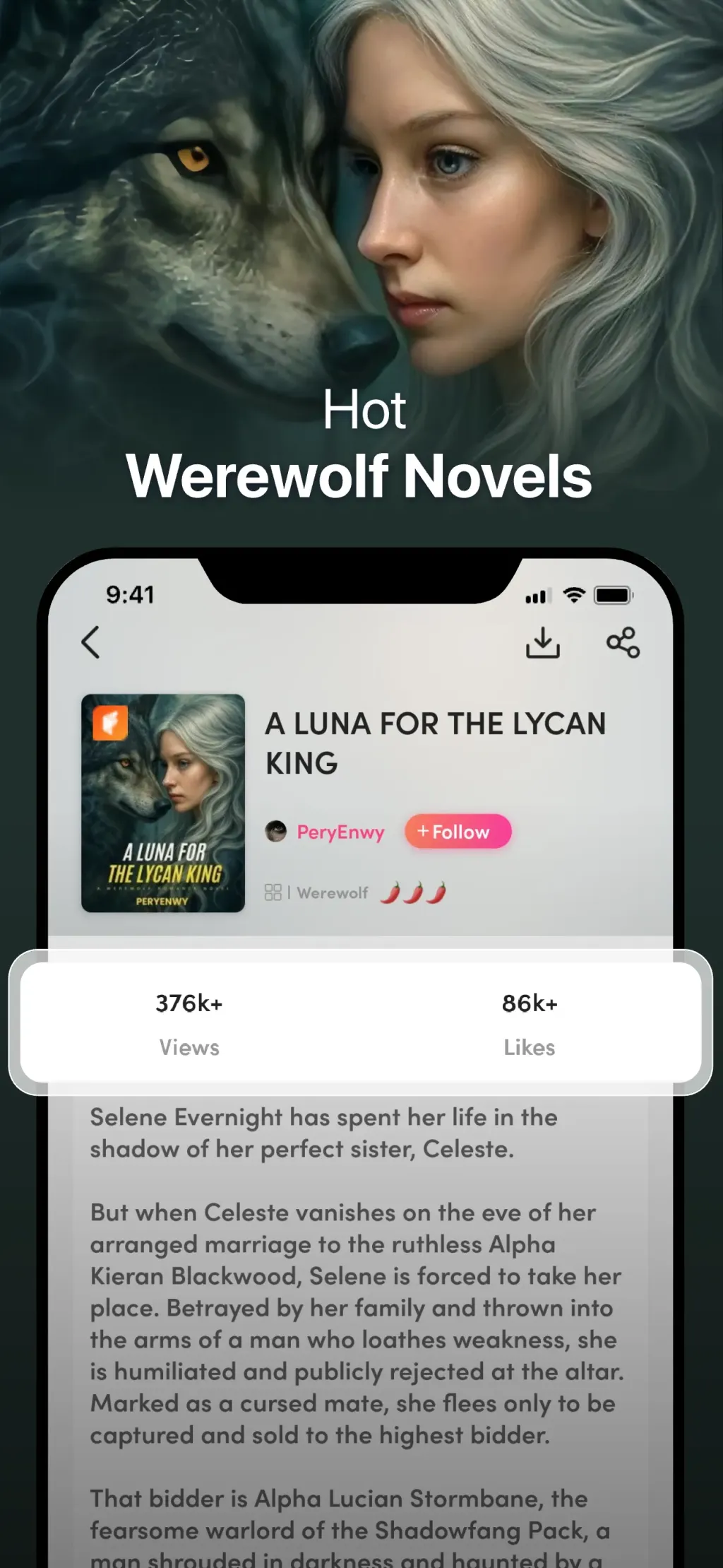 My Fiction: Stories & Novels App Store screenshot 5