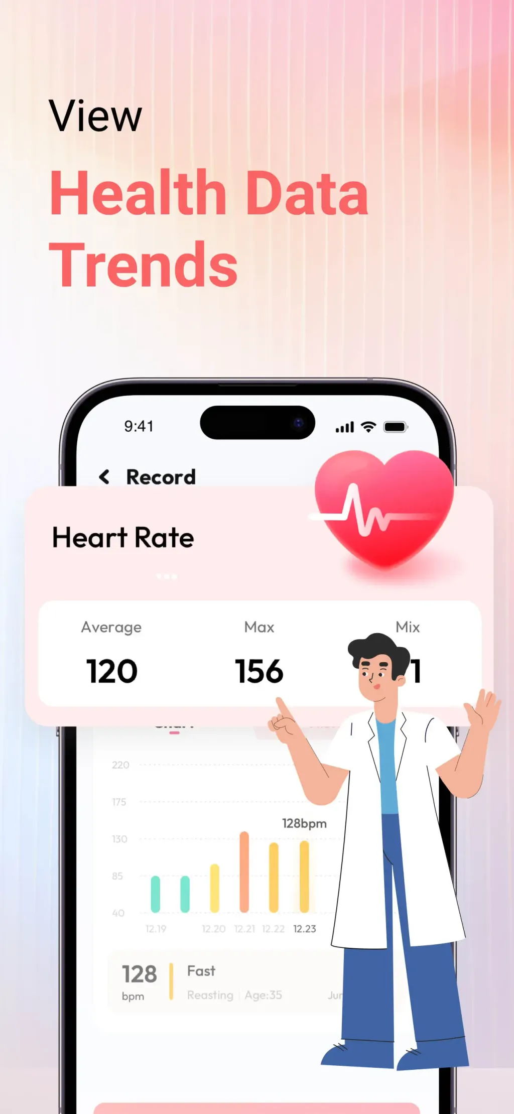 My Pulse: Heart Rate Monitor screenshot 1