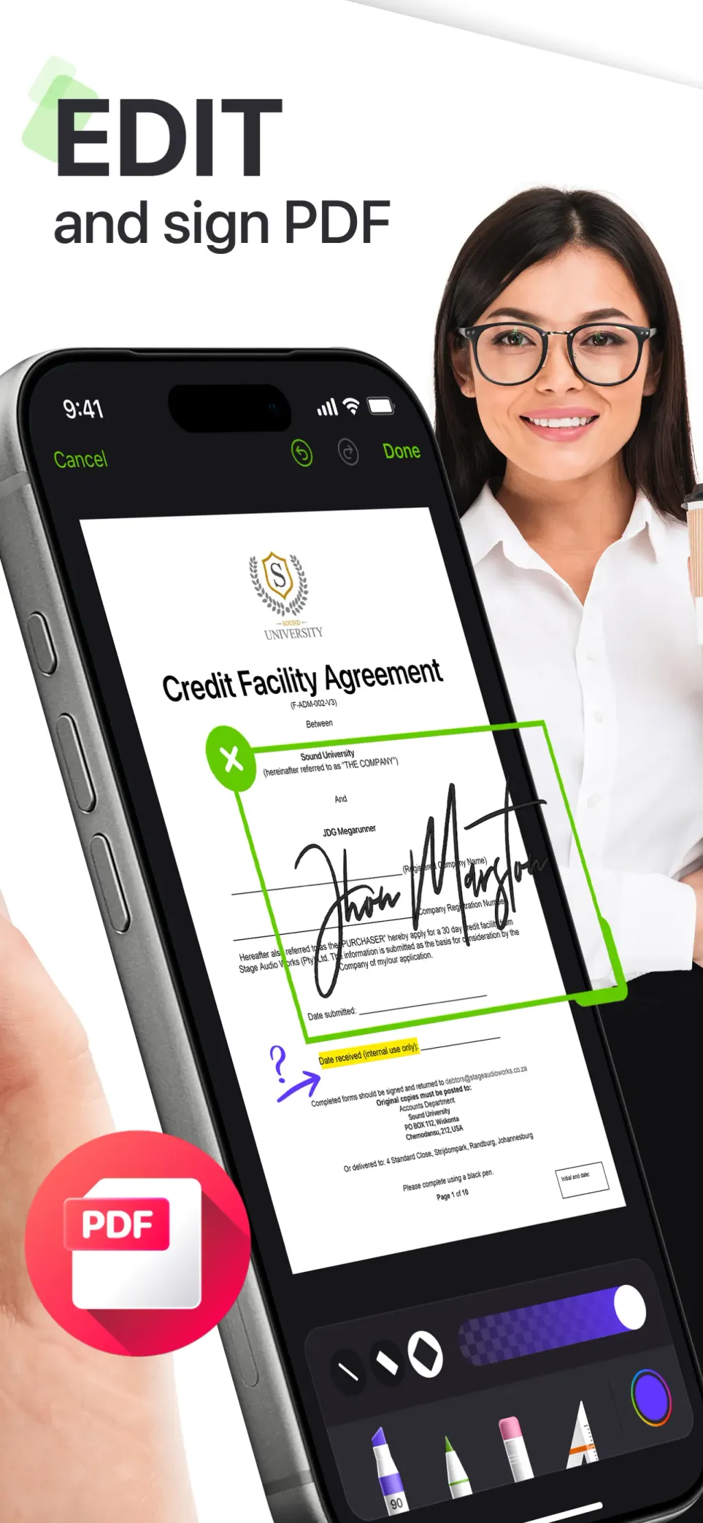 My Scanner: Scan to PDF & Edit screenshot 2