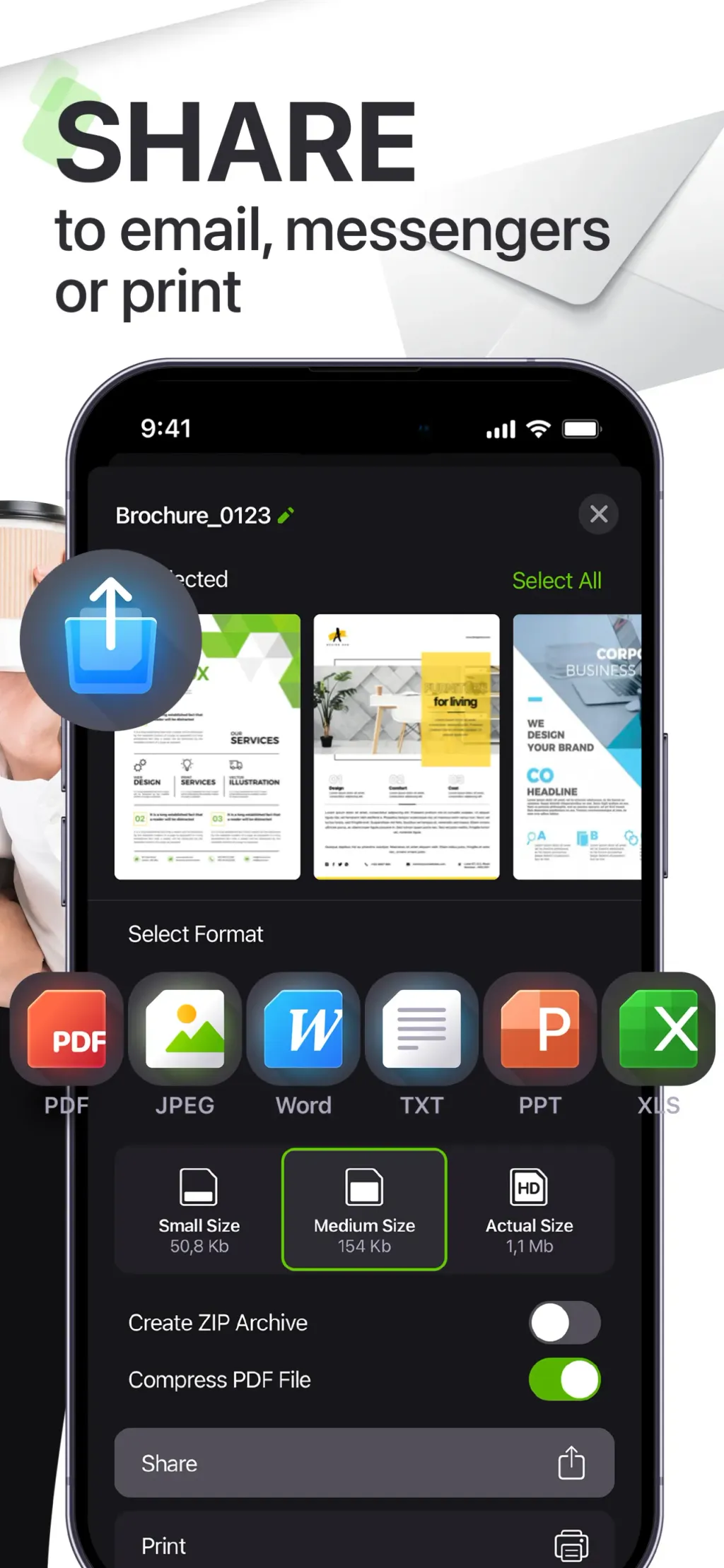 My Scanner: Scan to PDF & Edit App Store screenshot 3
