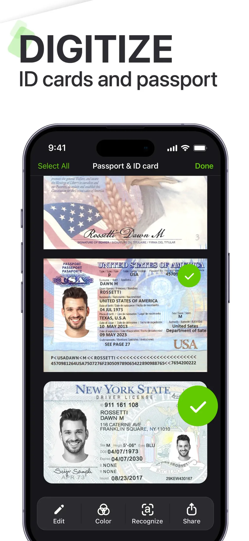 My Scanner: Scan to PDF & Edit screenshot 1