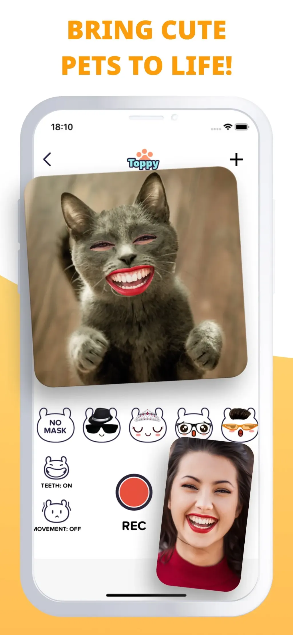 My Talking Animal & Pet App App Store screenshot 1