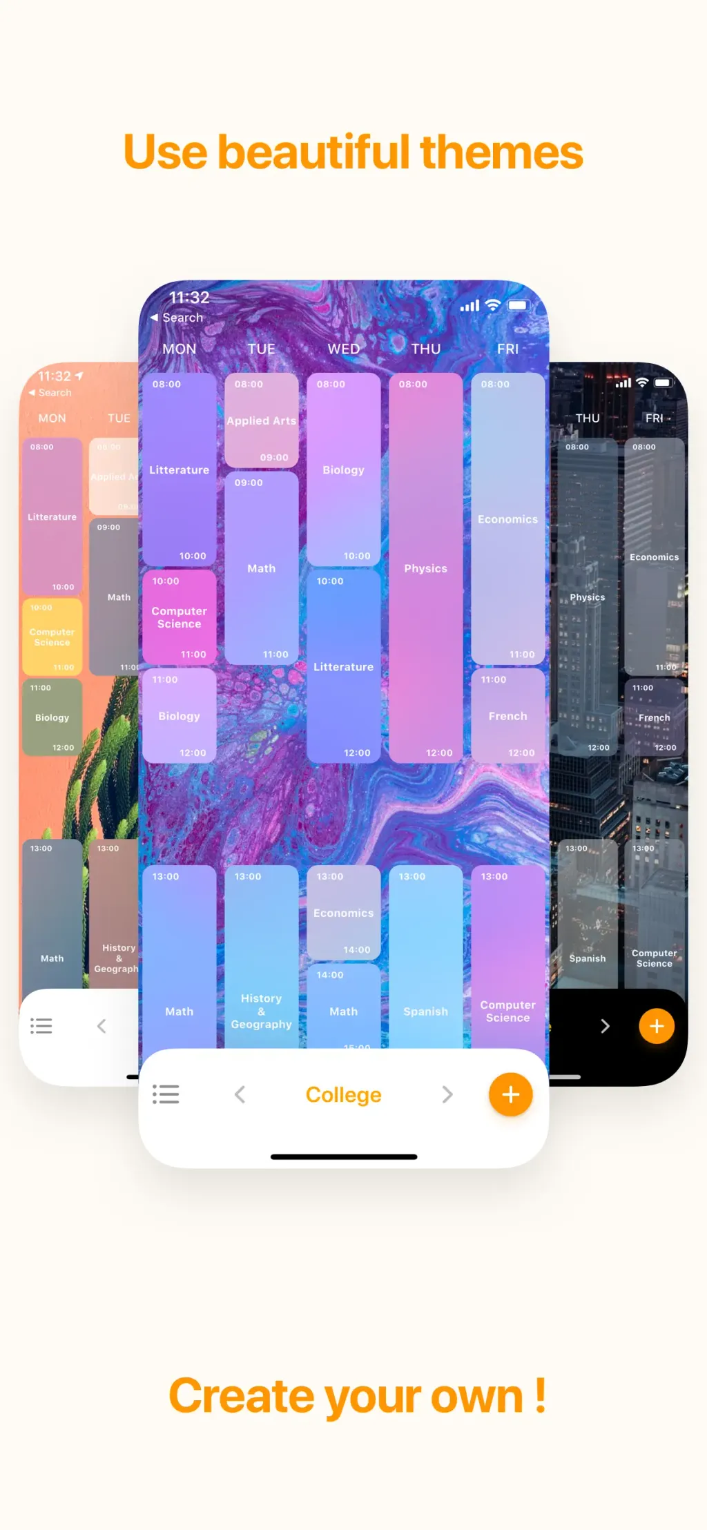 My Timetable - Quick & Simple App Store screenshot 4