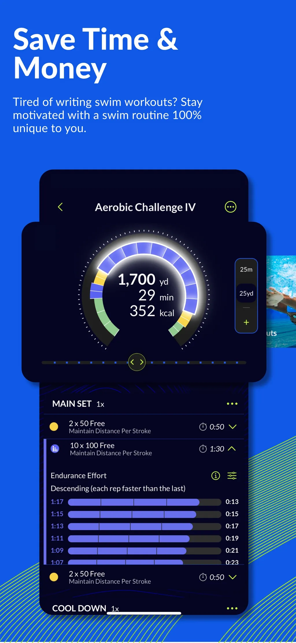 MySwimPro: #1 Swim Workout App App Store screenshot 5
