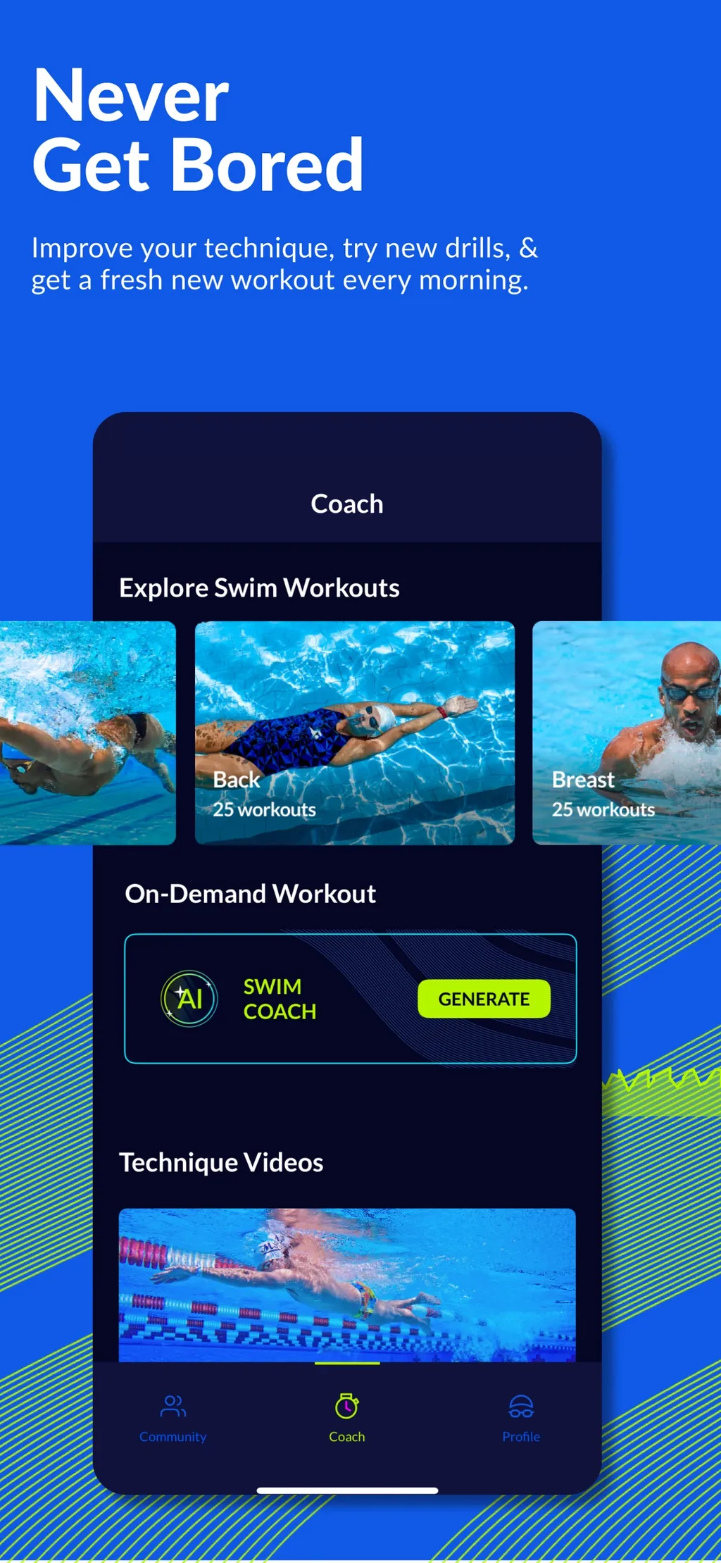 MySwimPro: #1 Swim Workout App App Store screenshot 6