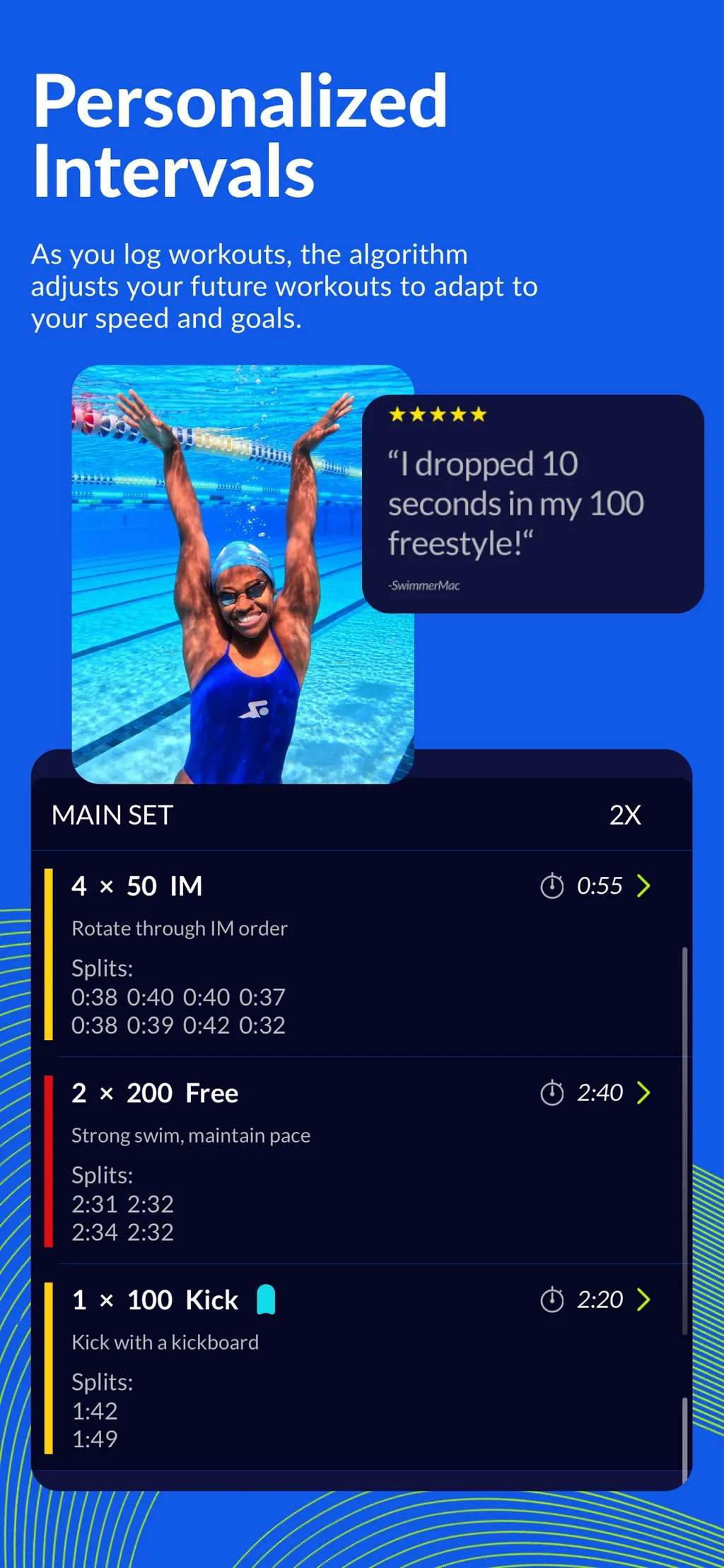 MySwimPro: #1 Swim Workout App App Store screenshot 8