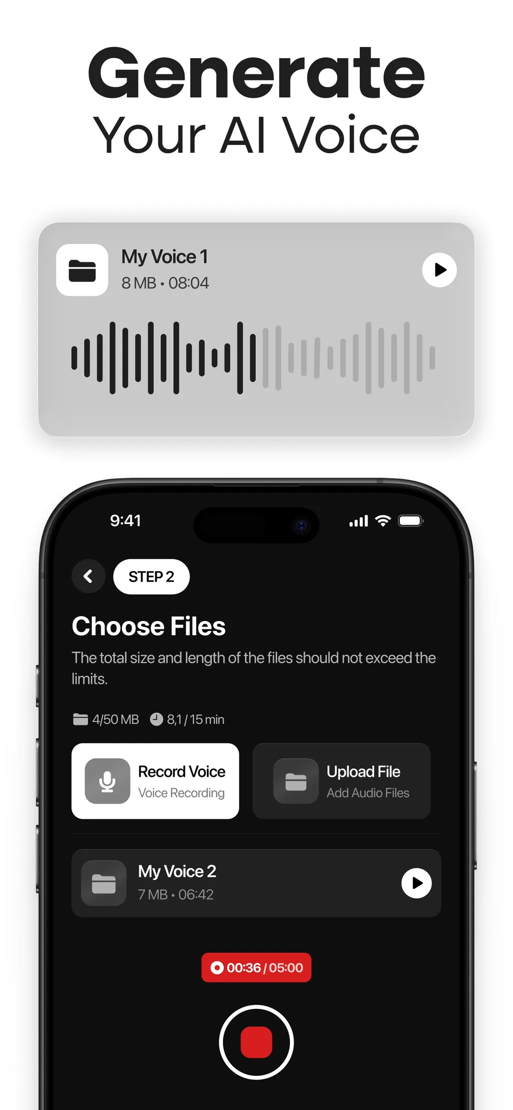 MyTunes : AI Music Generator App Store screenshot 5