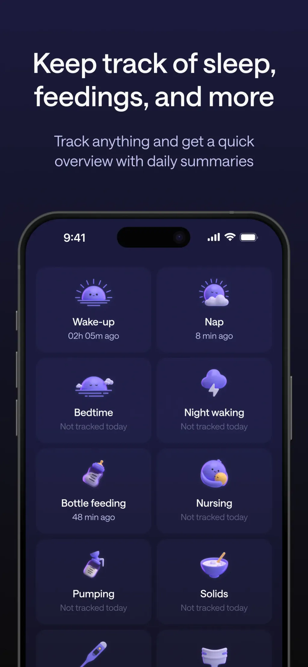 Napper: Baby Sleep Tracker App Store screenshot 2